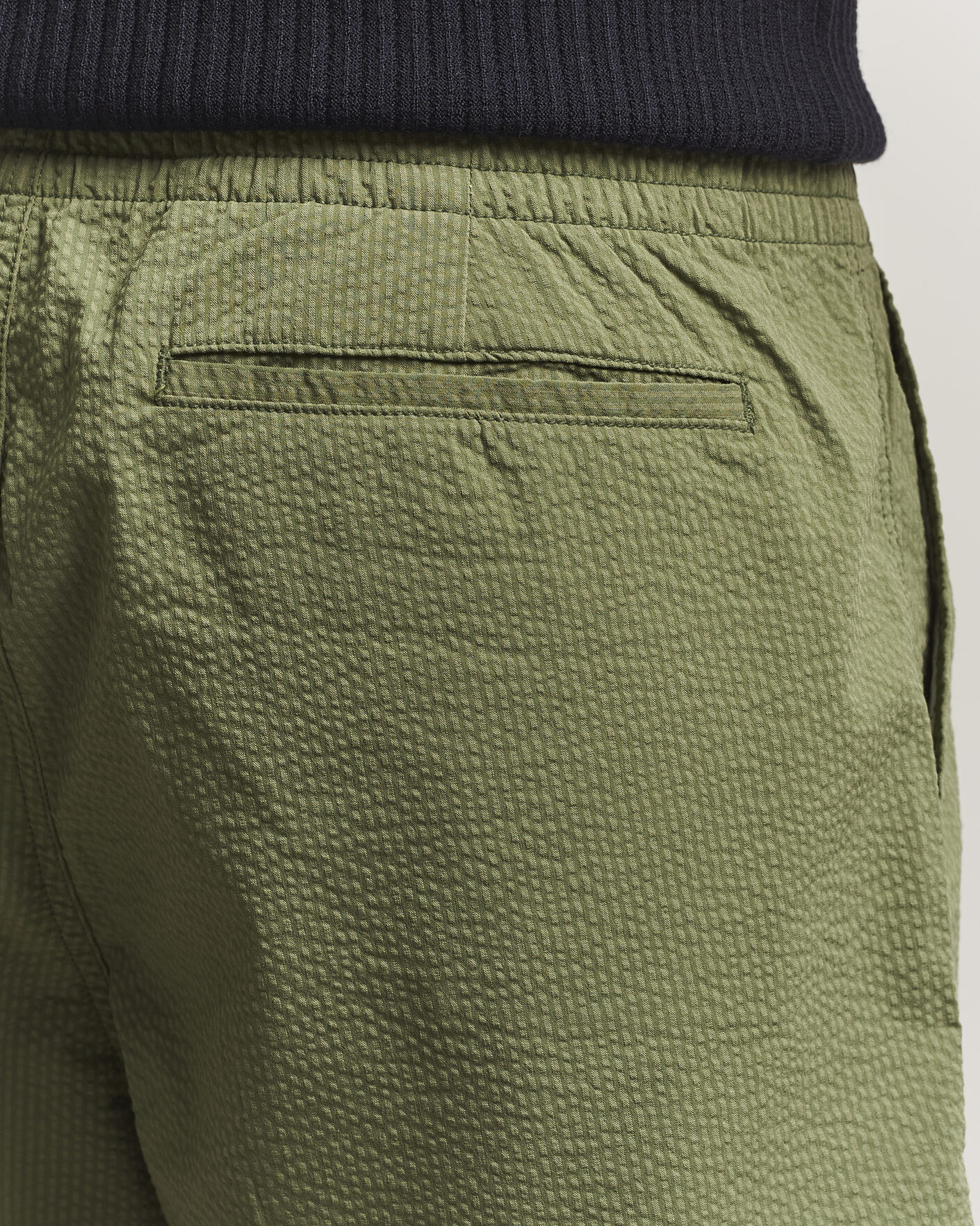 Men | Shorts | Polo Ralph Lauren | Seersucker Shorts Supply Olive