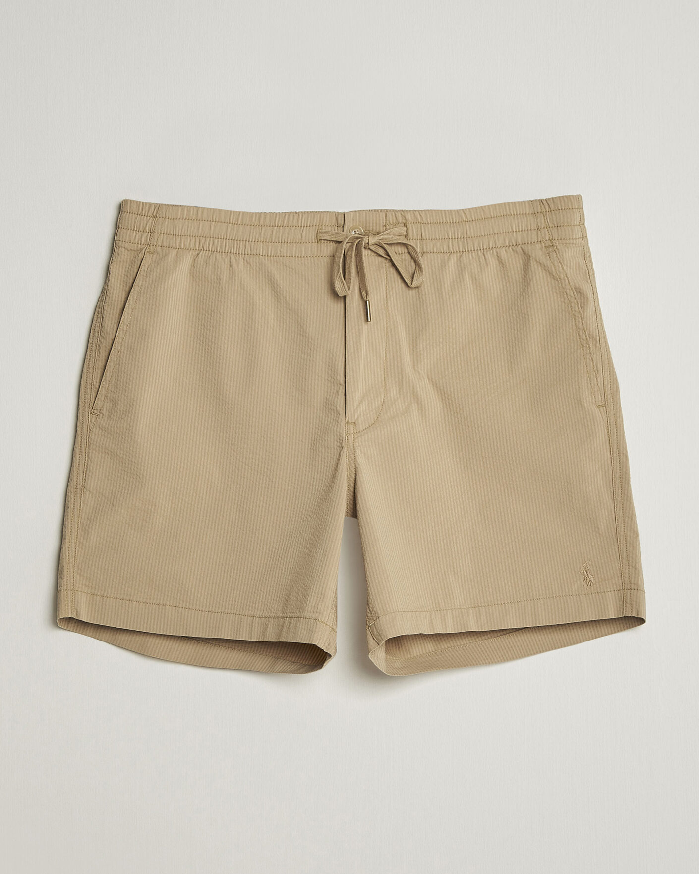Men | Shorts | Polo Ralph Lauren | Seersucker Shorts Coastal Beige