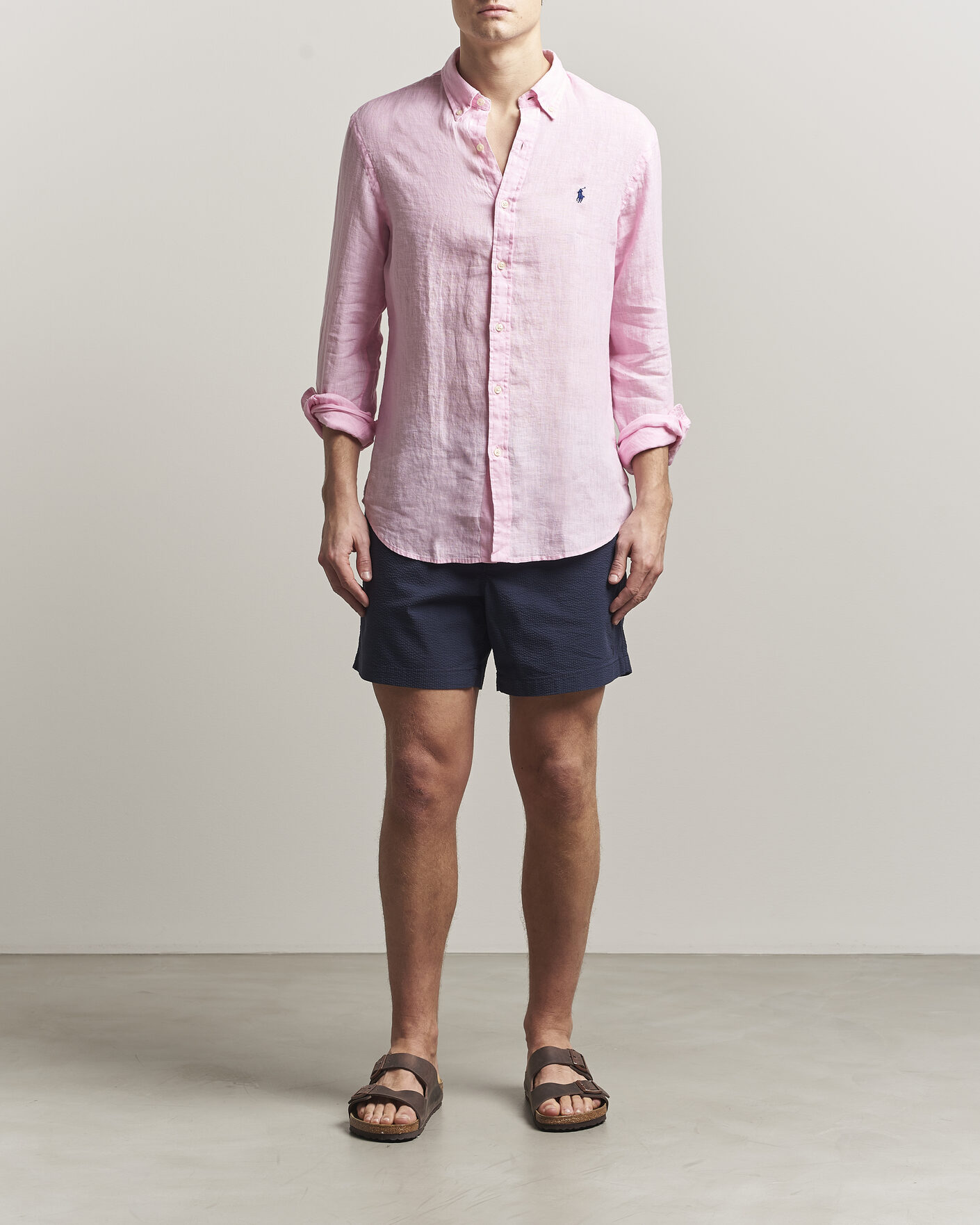 Men | Shorts | Polo Ralph Lauren | Seersucker Shorts Newport Navy
