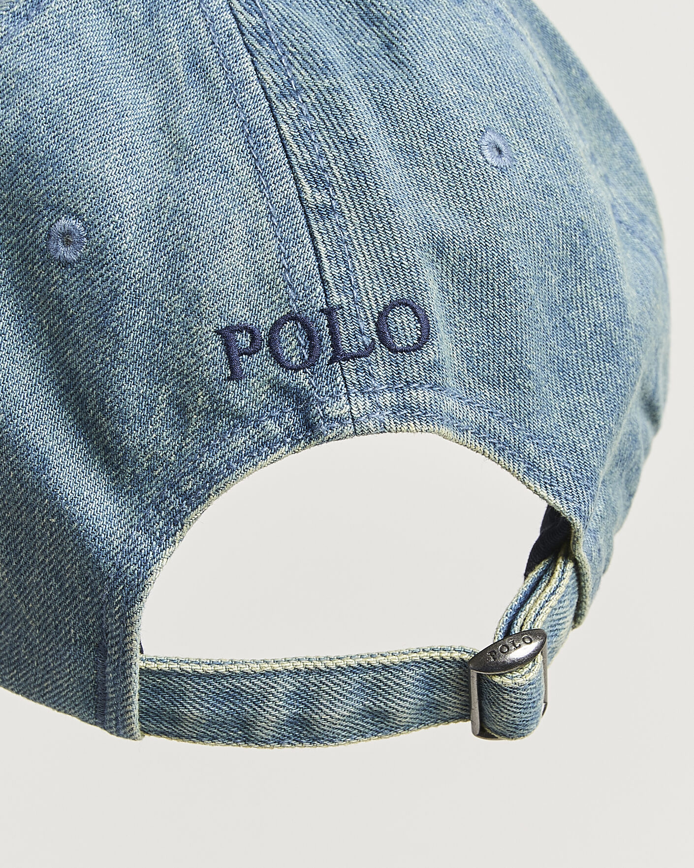 Men | Hats & Caps | Polo Ralph Lauren | Denim Cap Light Wash