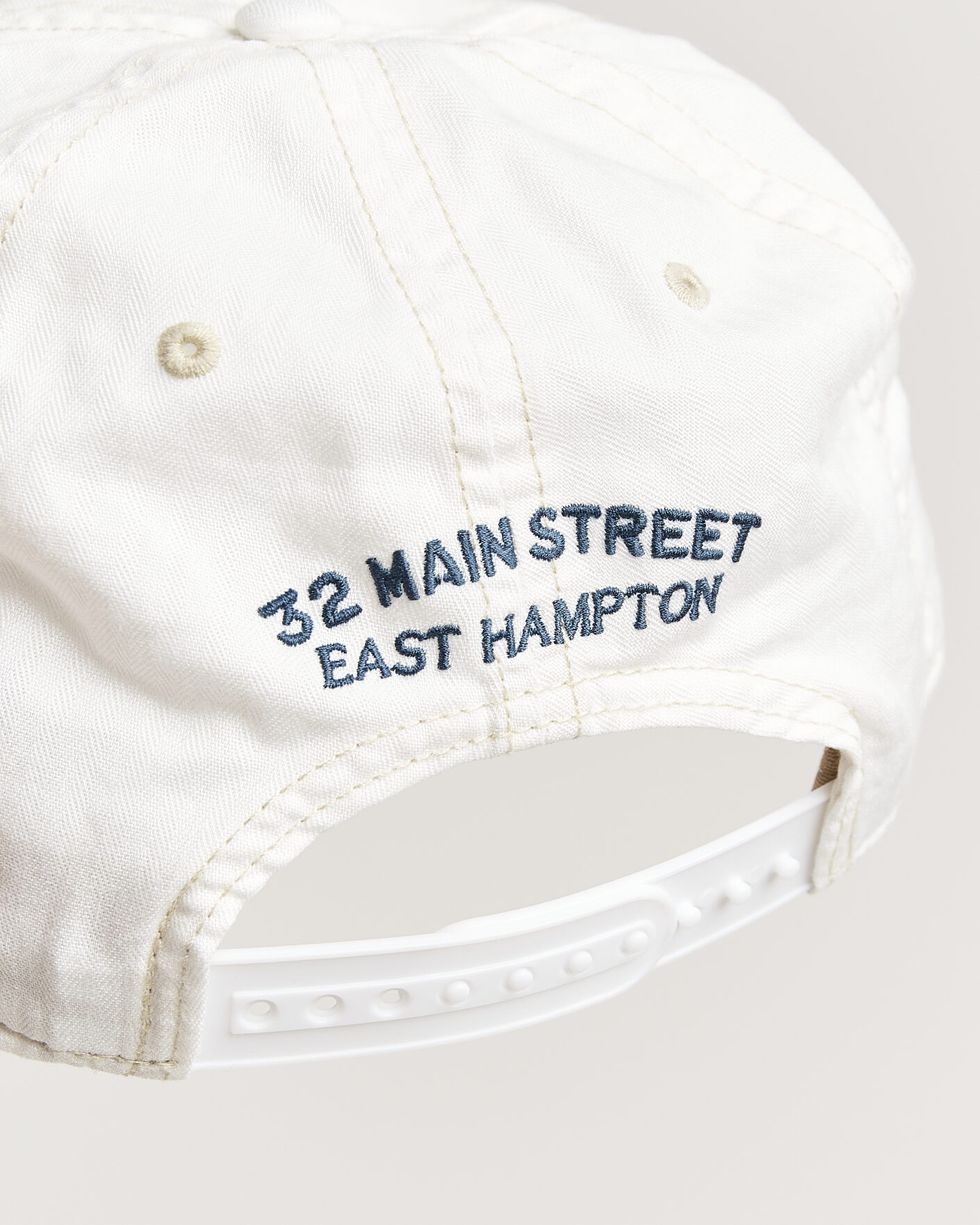 Men | Hats & Caps | Polo Ralph Lauren | Cotton Herringbone Cap White