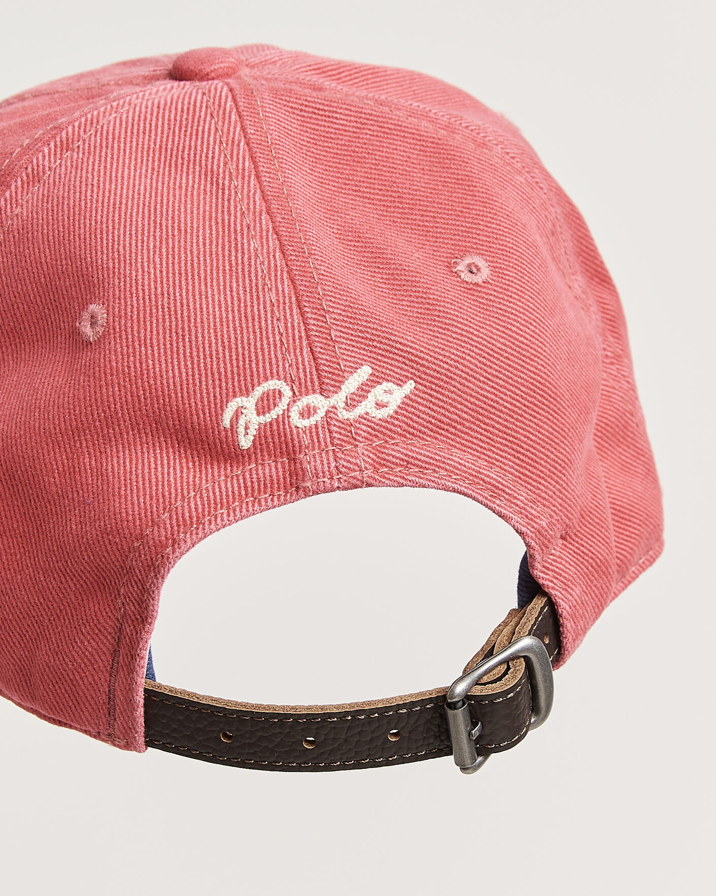 Men | Hats & Caps | Polo Ralph Lauren | Cotton Twill Logo Cap Nantucket Red