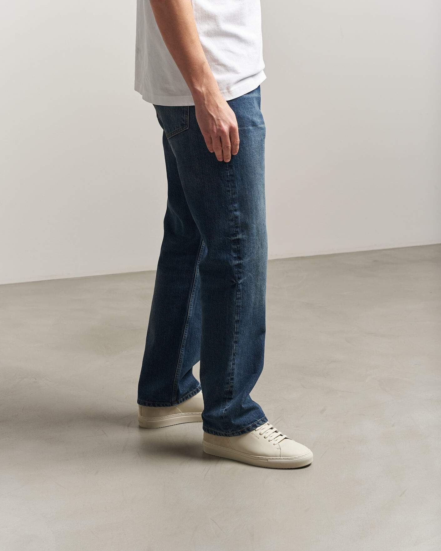 Men | Sneakers | Axel Arigato | Clean 90 Split Sneaker Light Beige