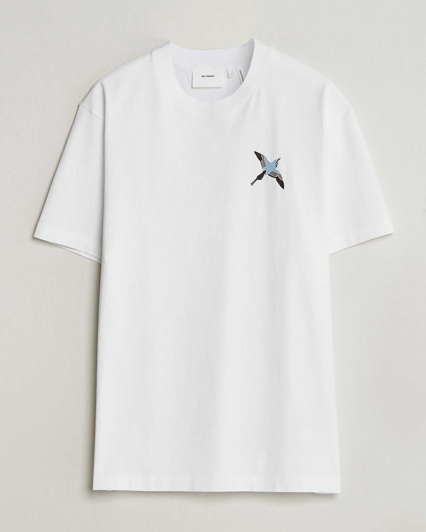 Men | T-Shirts | Axel Arigato | Micro Bee Bird T-Shirt White