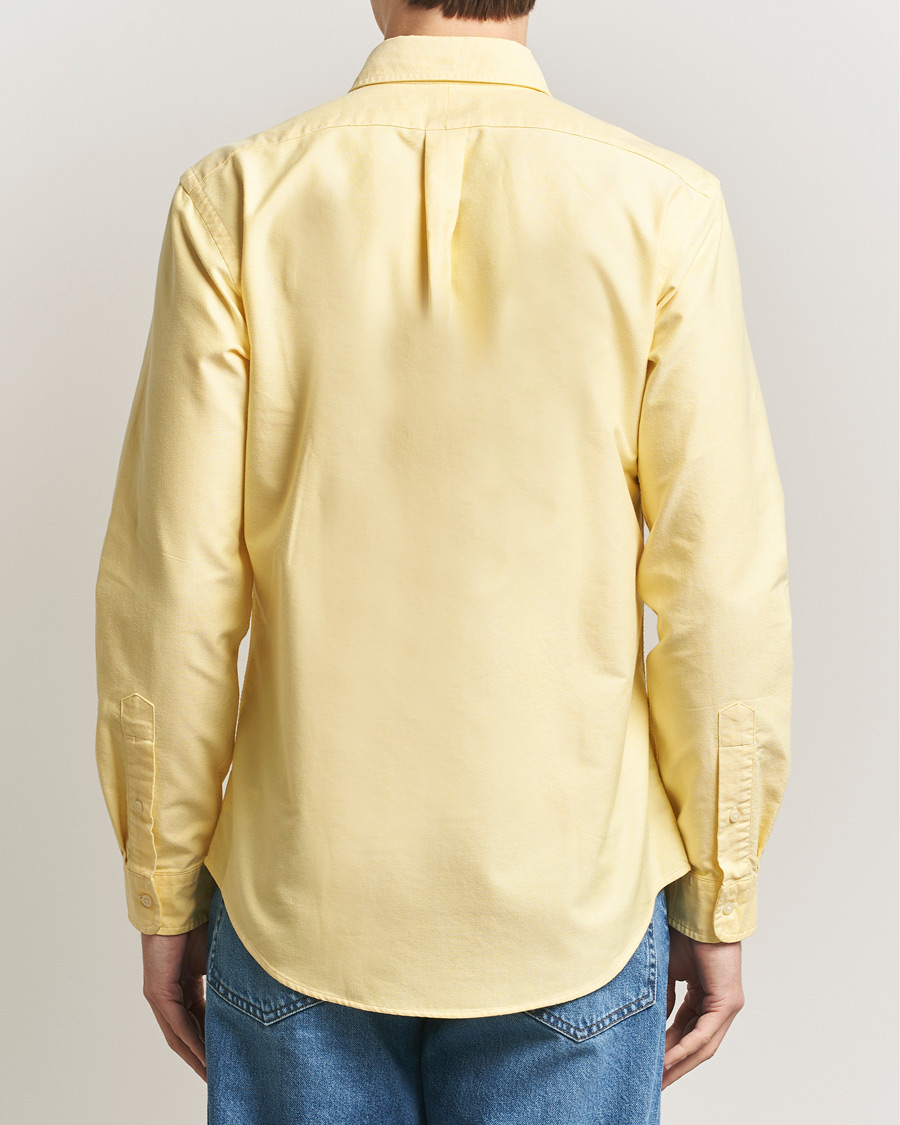 Men | Shirts | Polo Ralph Lauren | Custom Fit Oxford Shirt Yellow
