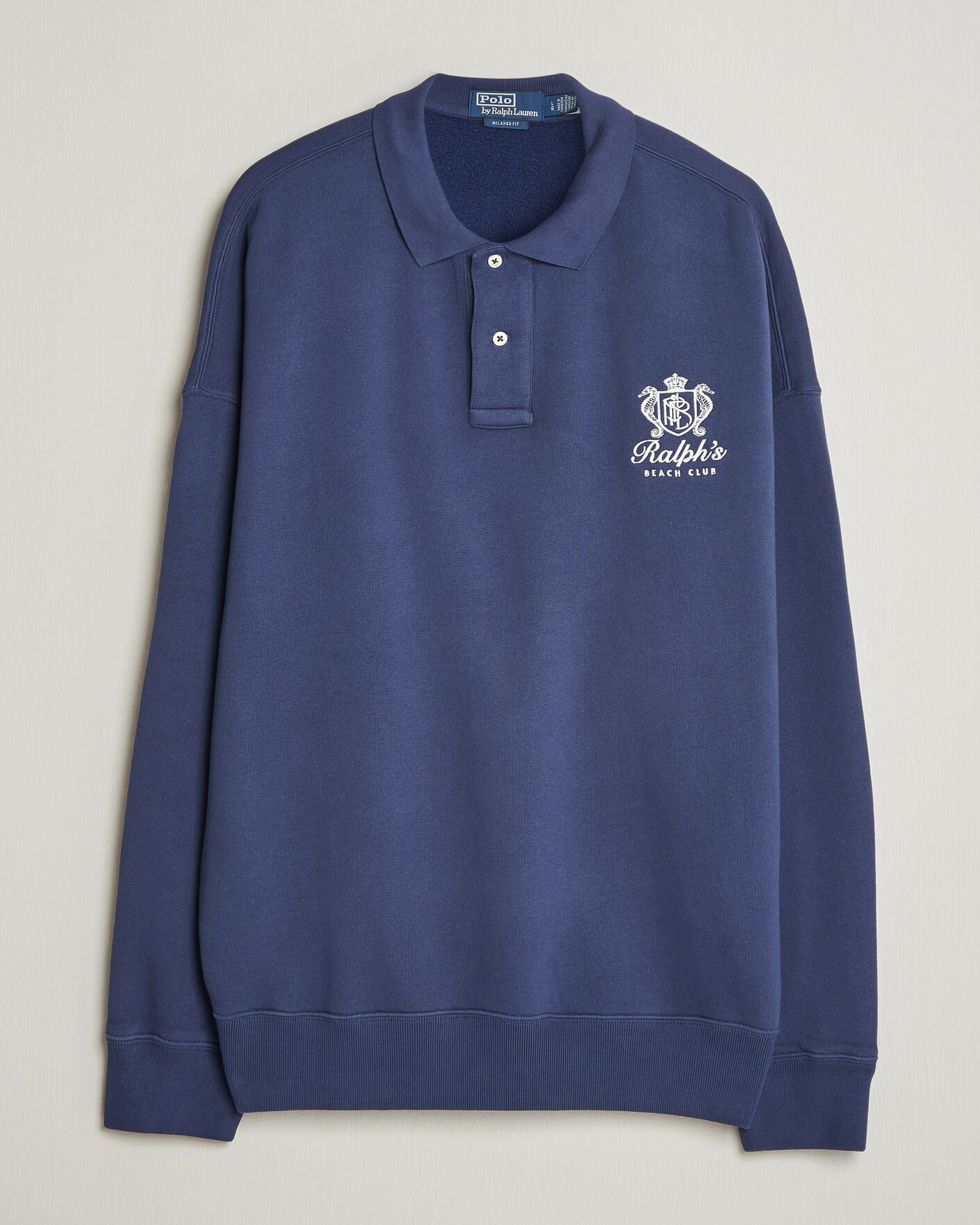 Men | Sweaters & Knitwear | Polo Ralph Lauren | Ralph's Beach Club Sweater Dark Cobalt