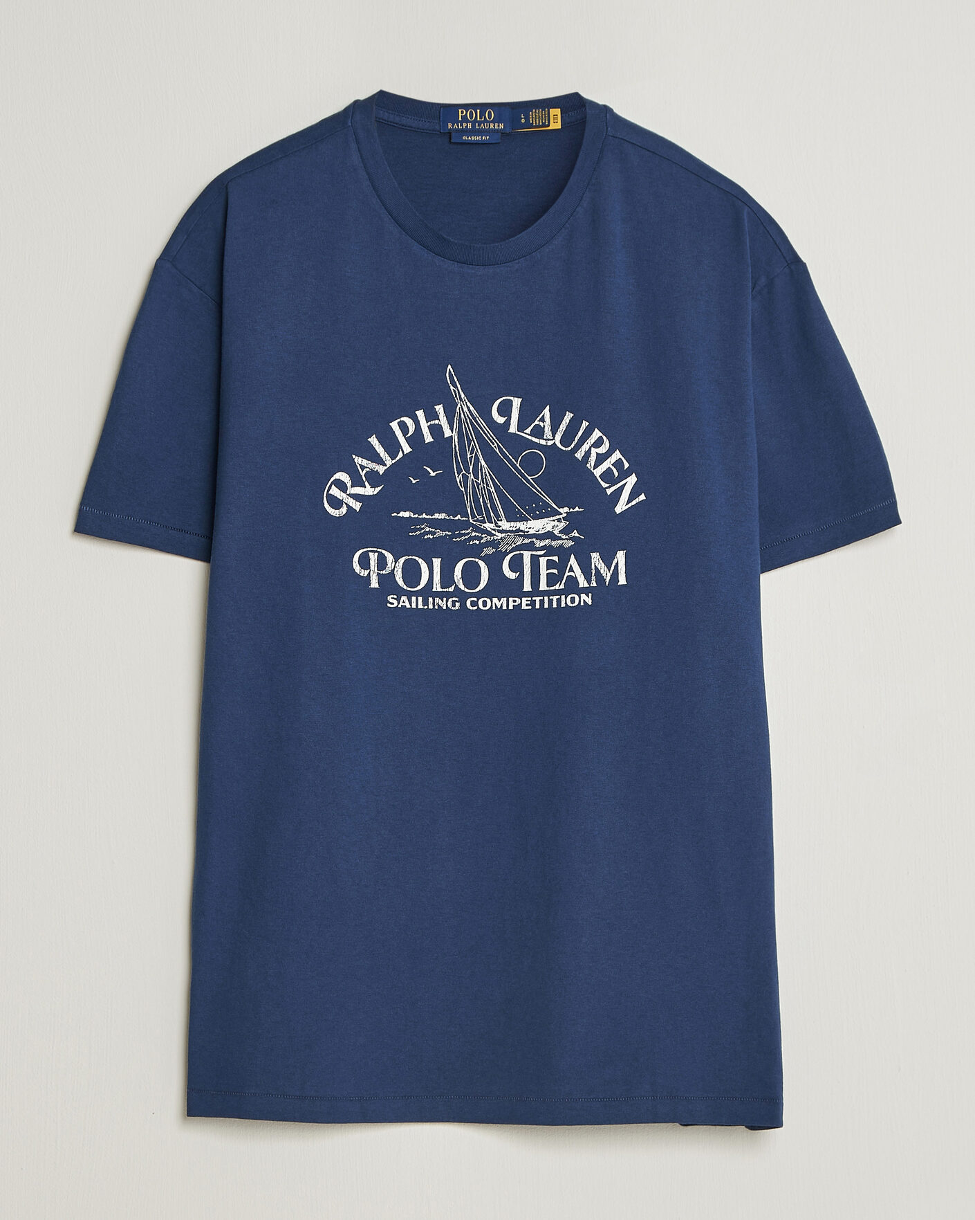Men | T-Shirts | Polo Ralph Lauren | Ralph's Beach Club Printed Tee Dark Cobalt