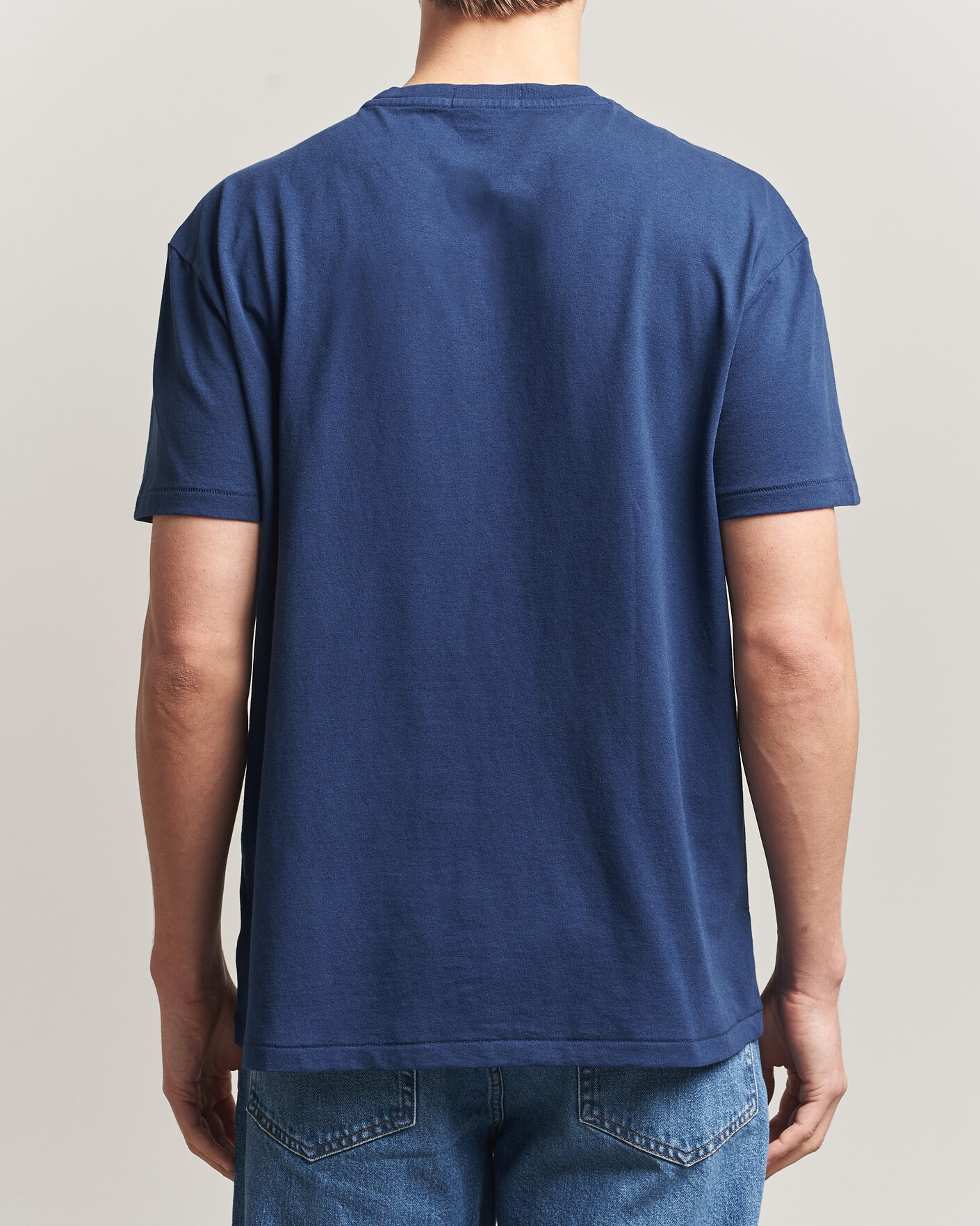 Men | T-Shirts | Polo Ralph Lauren | Ralph's Beach Club Printed Tee Dark Cobalt