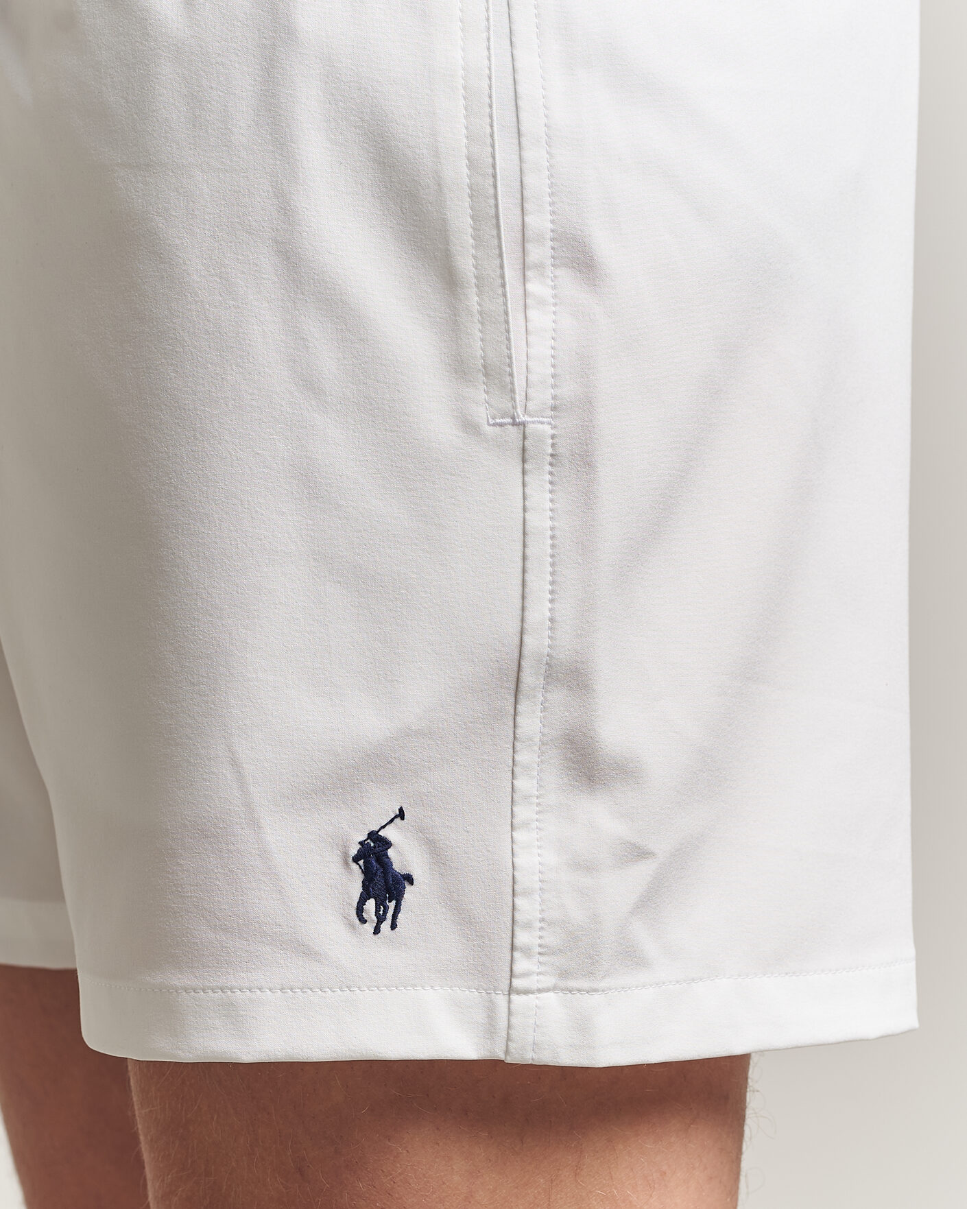 Men | Swimwear | Polo Ralph Lauren | Traveler Slim Trunk White