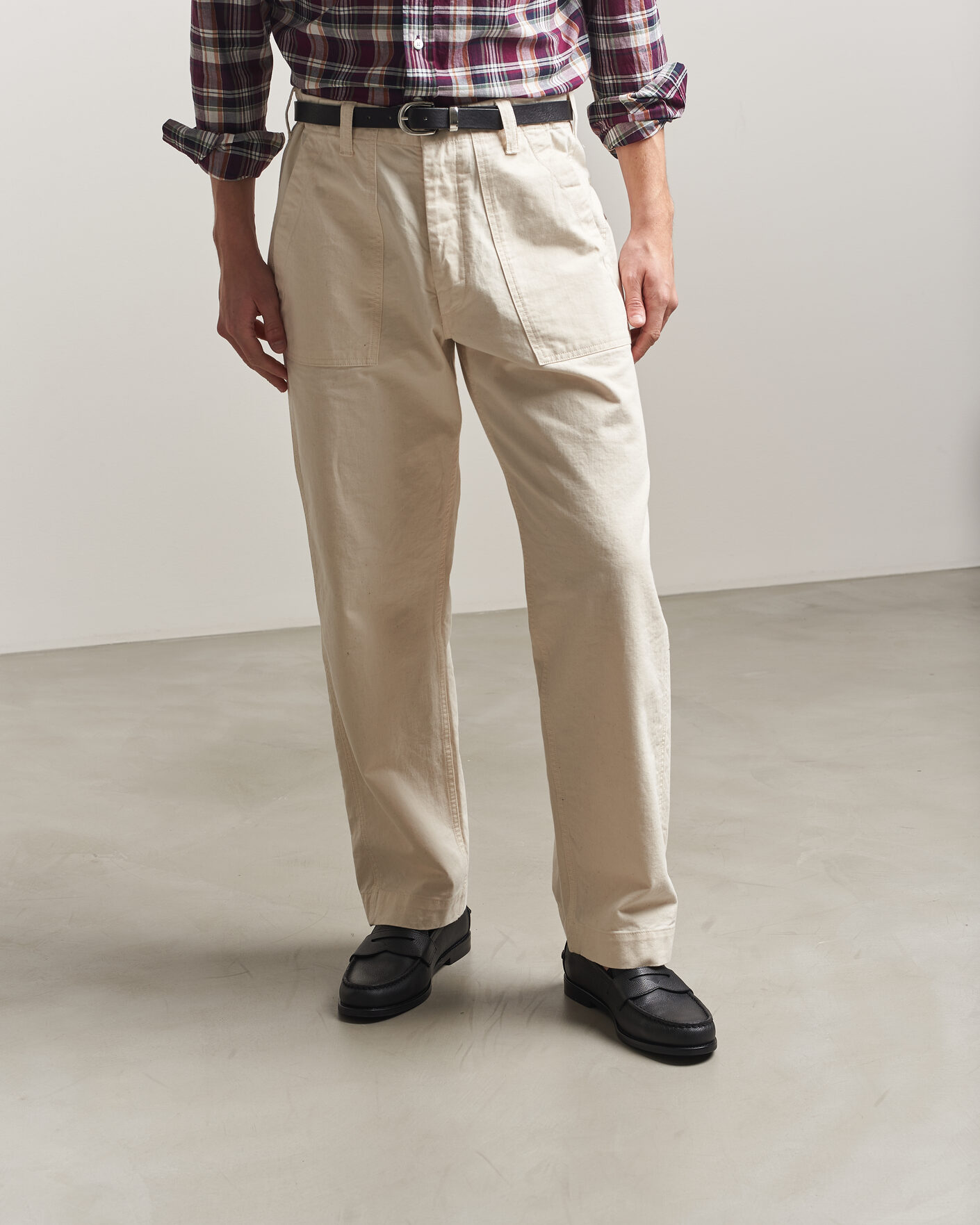 Men | Loafers | Polo Ralph Lauren | Alston Penny Loafer Black Pebble Calf