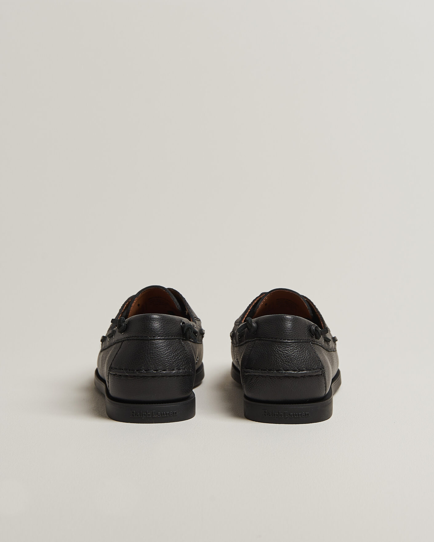 Men | Boat Shoes | Polo Ralph Lauren | Merton Boatshoe Triple Black