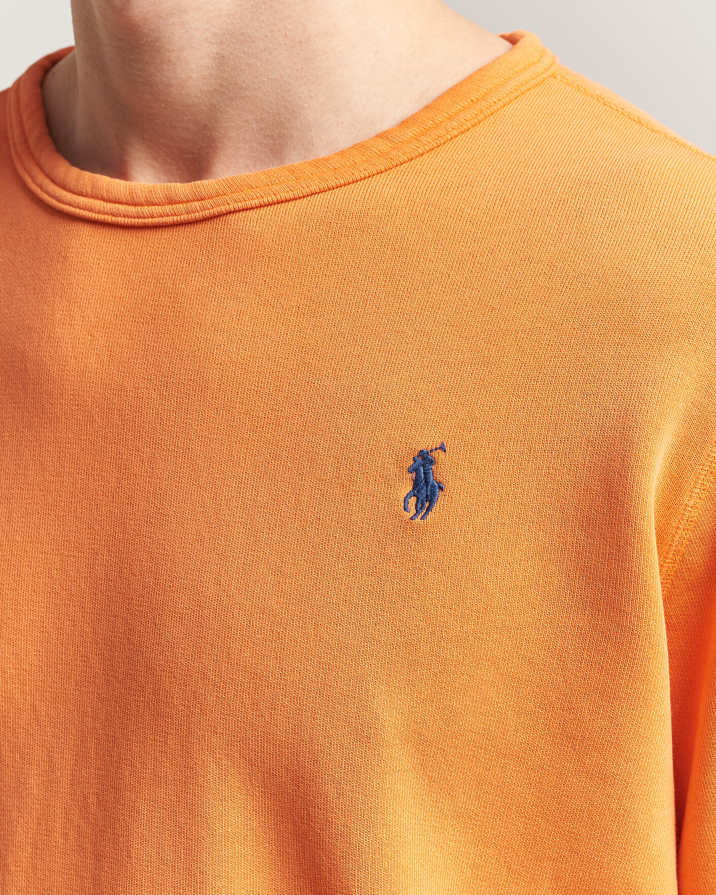 Men | Sweaters & Knitwear | Polo Ralph Lauren | Island Terry Sweatshirt Resort Orange