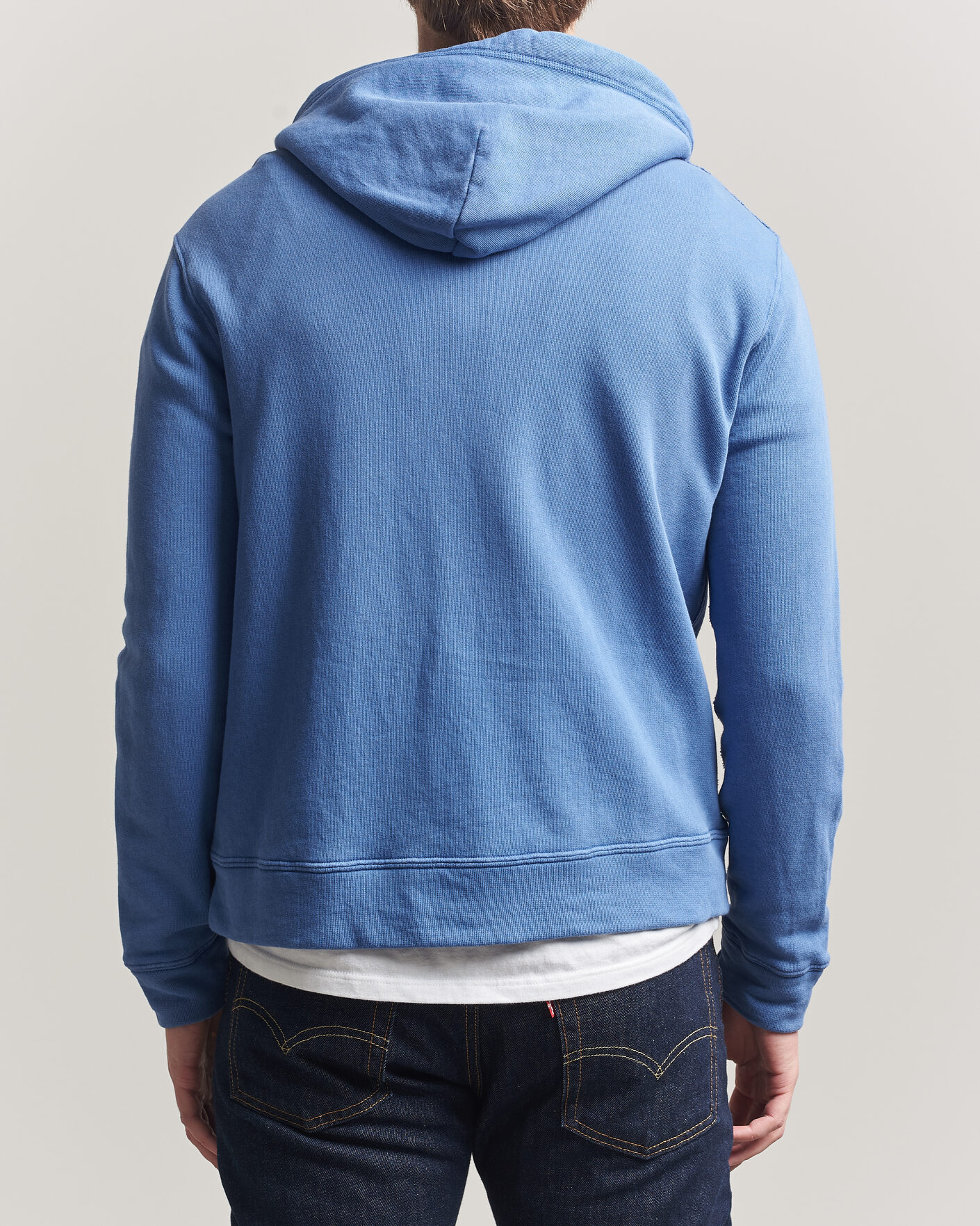 Men | Sweaters & Knitwear | Polo Ralph Lauren | Island Terry Full Zip Hoodie Modern Royal