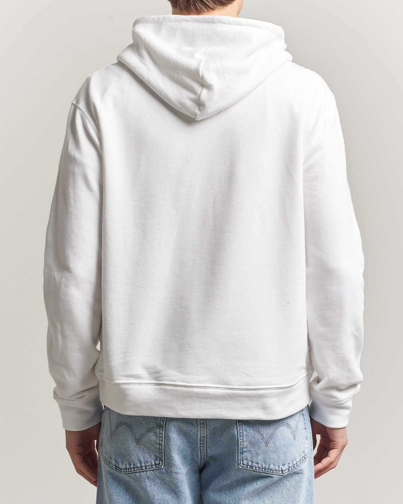 Men | Sweaters & Knitwear | Polo Ralph Lauren | Island Terry Full Zip Hoodie White