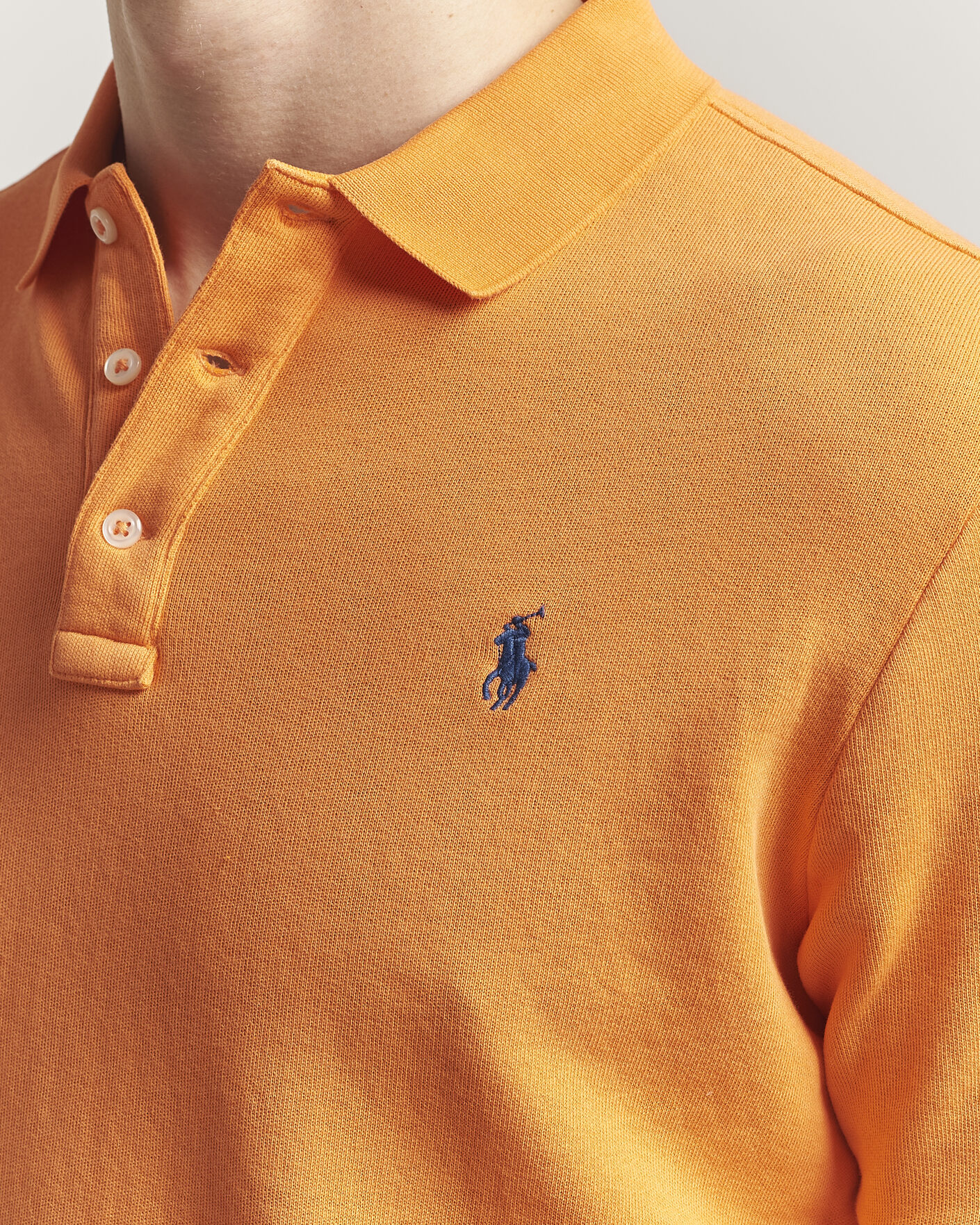 Men | Polo Shirts | Polo Ralph Lauren | Island Terry Polo Resort Orange