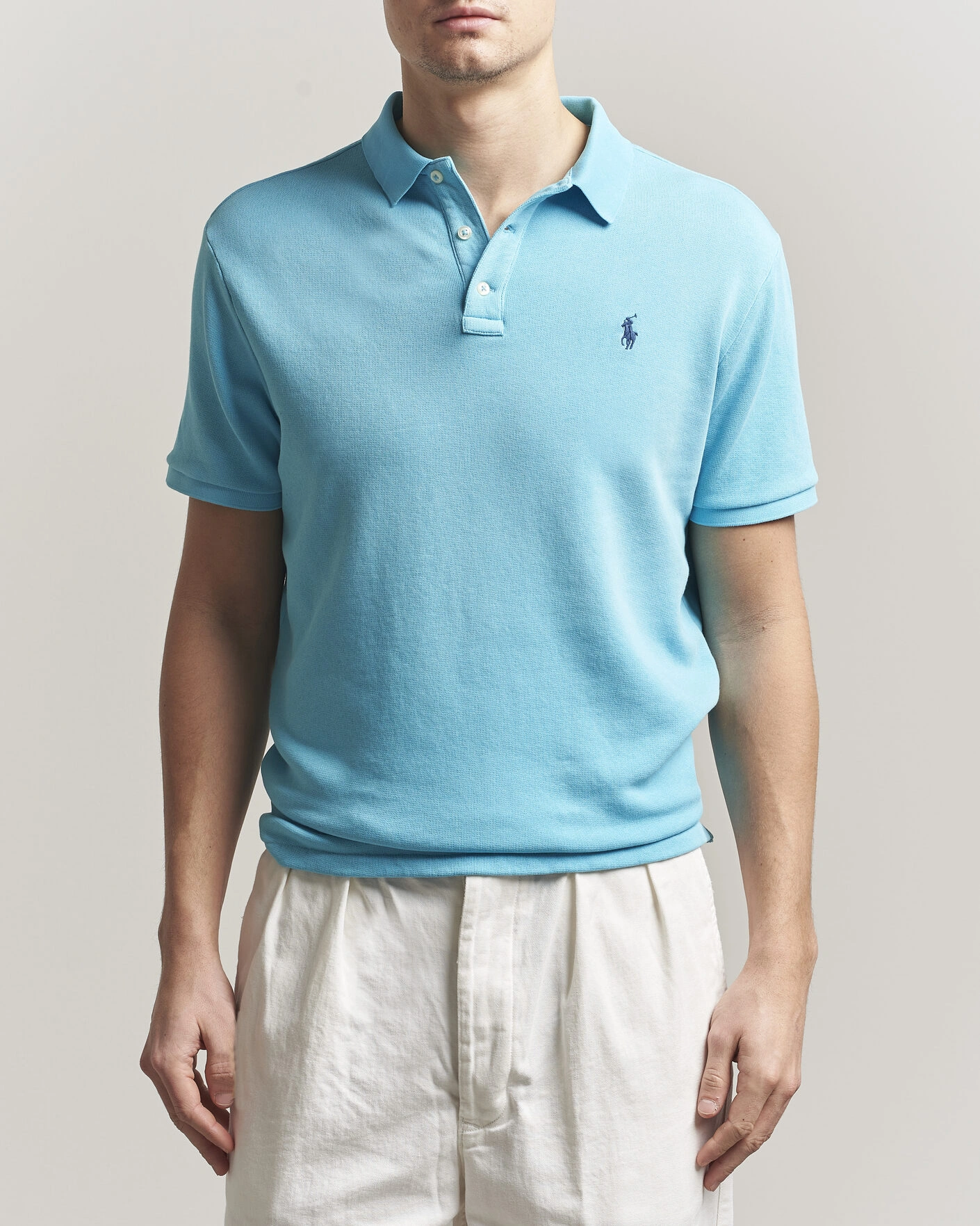 Men | Polo Shirts | Polo Ralph Lauren | Island Terry Polo Perfect Turqoise