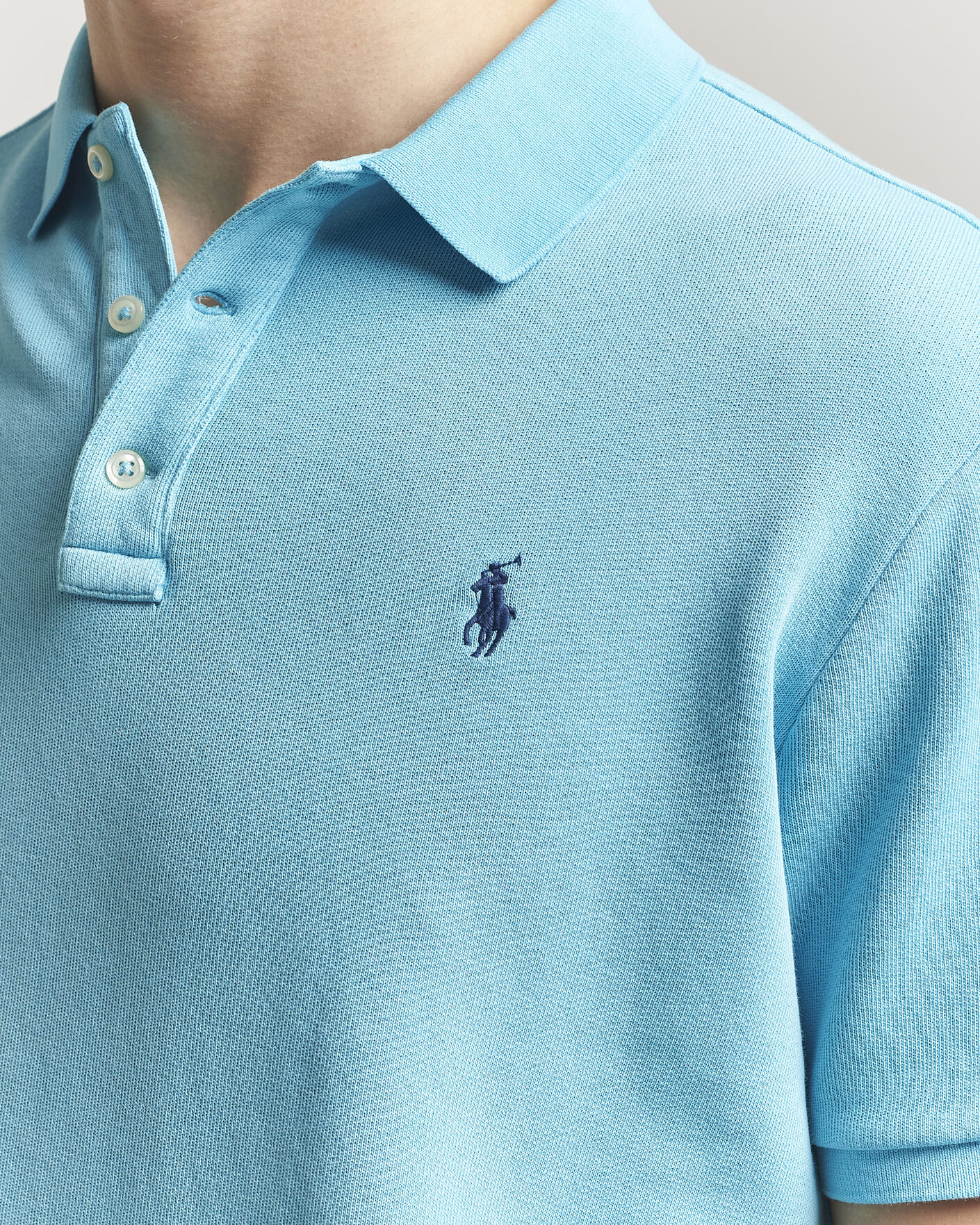 Men | Polo Shirts | Polo Ralph Lauren | Island Terry Polo Perfect Turqoise