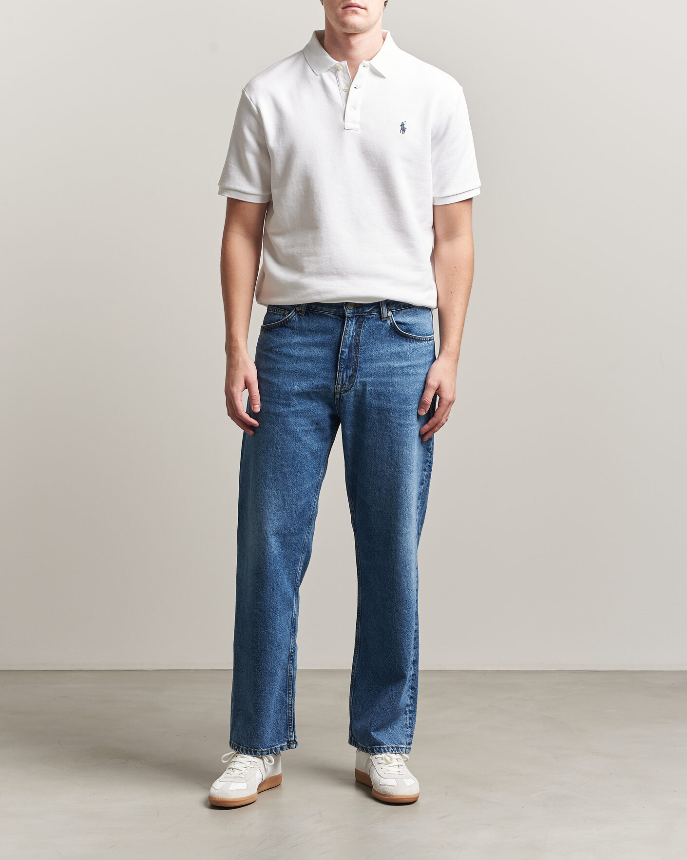 Men | Polo Shirts | Polo Ralph Lauren | Island Terry Polo White