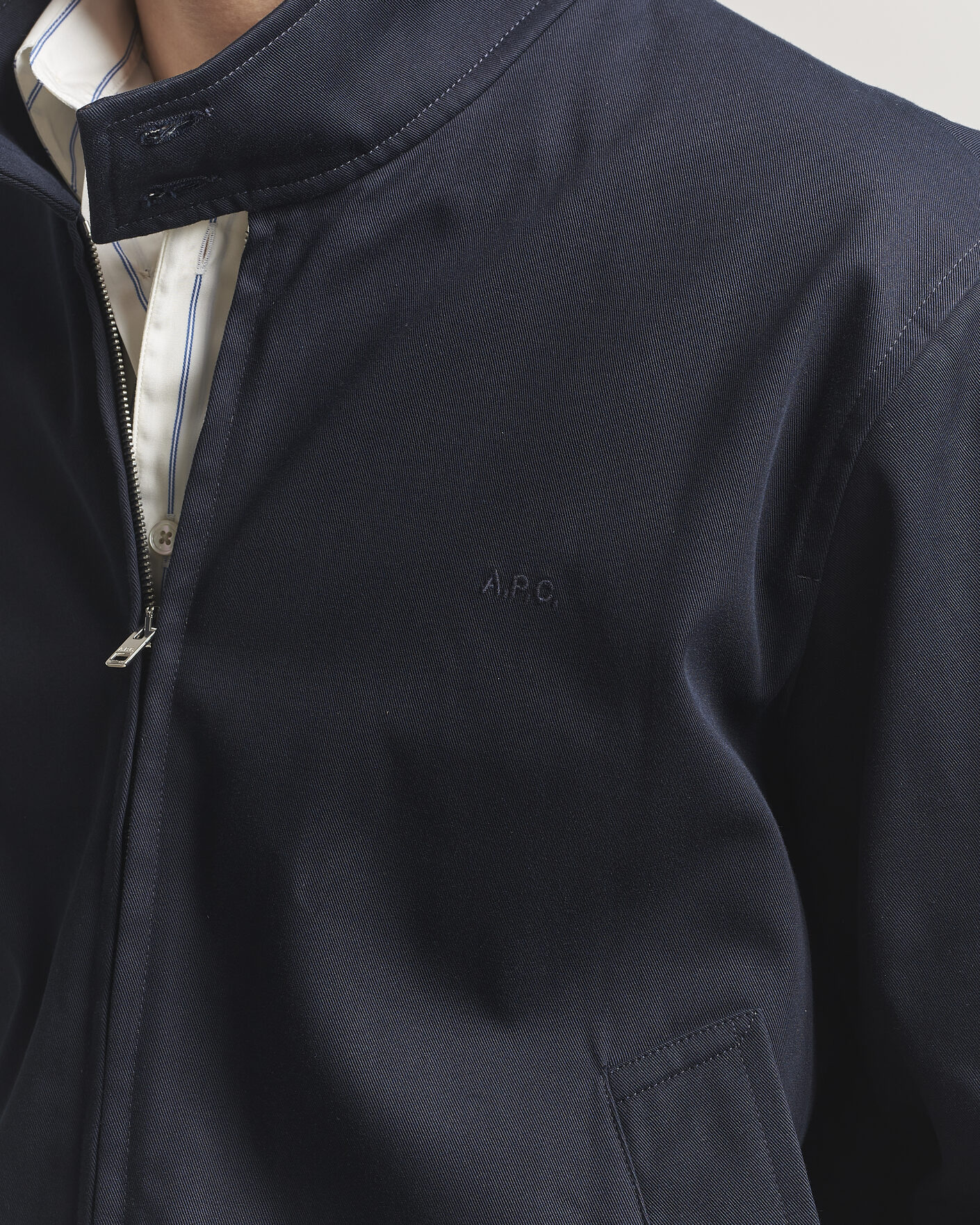 Men | Coats & Jackets | A.P.C. | Zipped Jacket Dark Navy