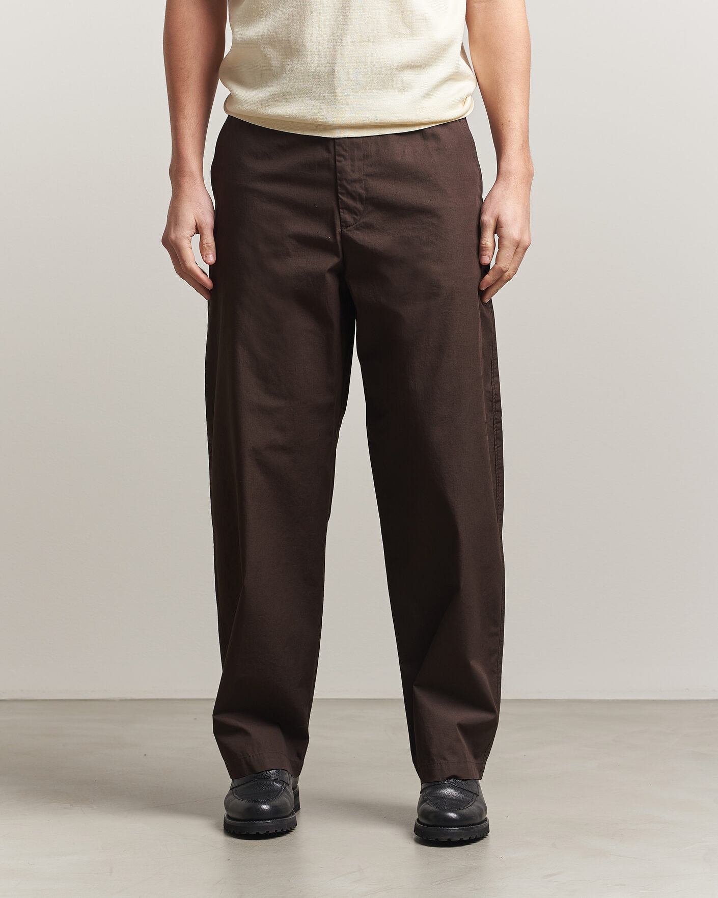 Men | Trousers | A.P.C. | Dan Cotton Chinos Dark Brown
