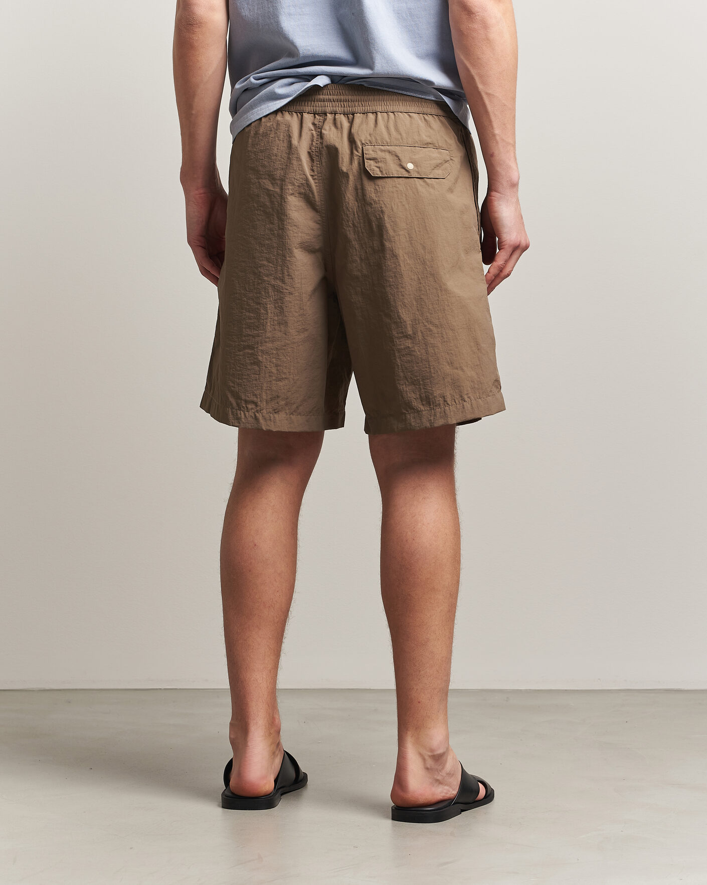 Men | Shorts | A.P.C. | Rio Drawstring Shorts Dark Beige