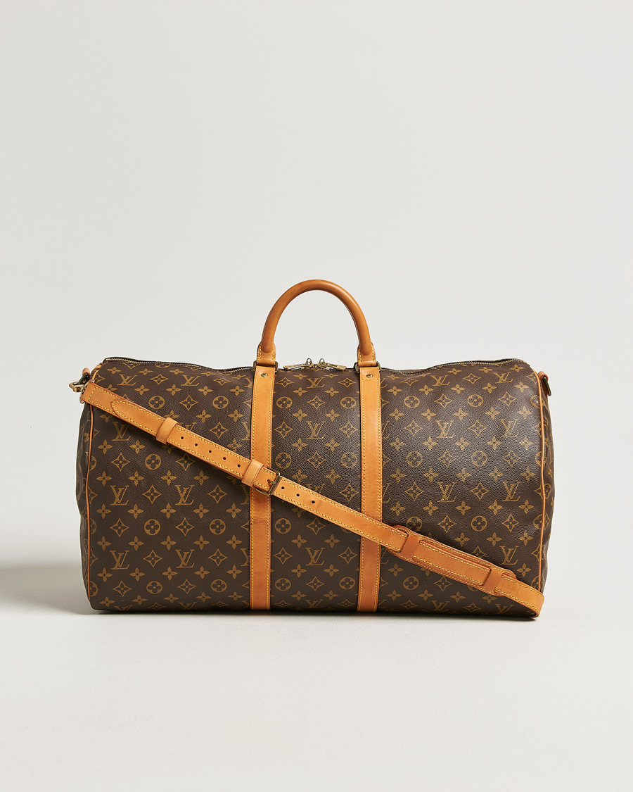 Men | Pre-Owned & Vintage Bags | Louis Vuitton Pre-Owned | Keepall Bandouliére 55 Monogram
