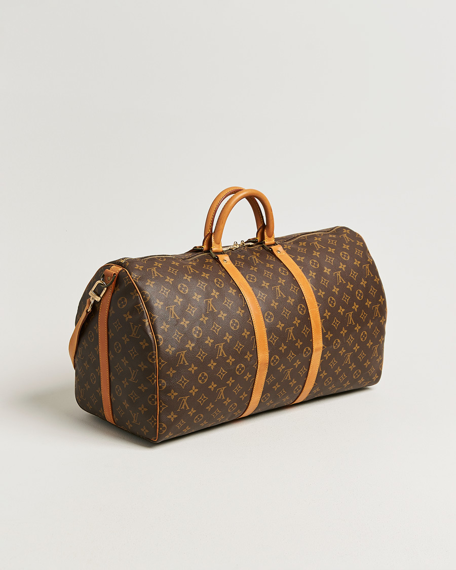Men | Pre-Owned & Vintage Bags | Louis Vuitton Pre-Owned | Keepall Bandouliére 55 Monogram