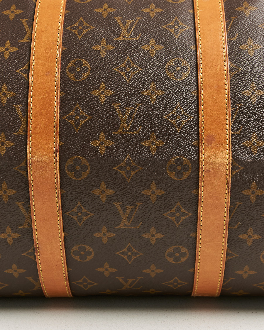 Men | Pre-Owned & Vintage Bags | Louis Vuitton Pre-Owned | Keepall Bandouliére 55 Monogram