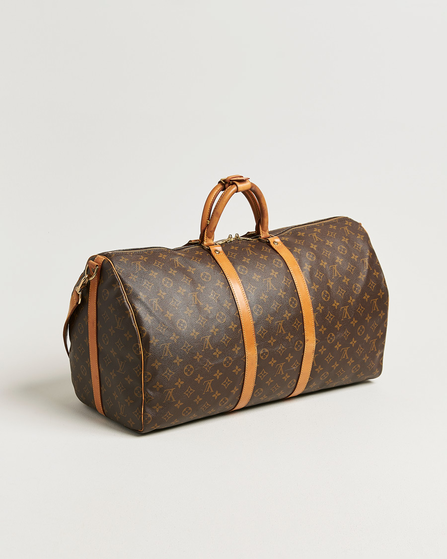 Men | Pre-Owned & Vintage Bags | Louis Vuitton Pre-Owned | Keepall Bandouliére 55 Monogram