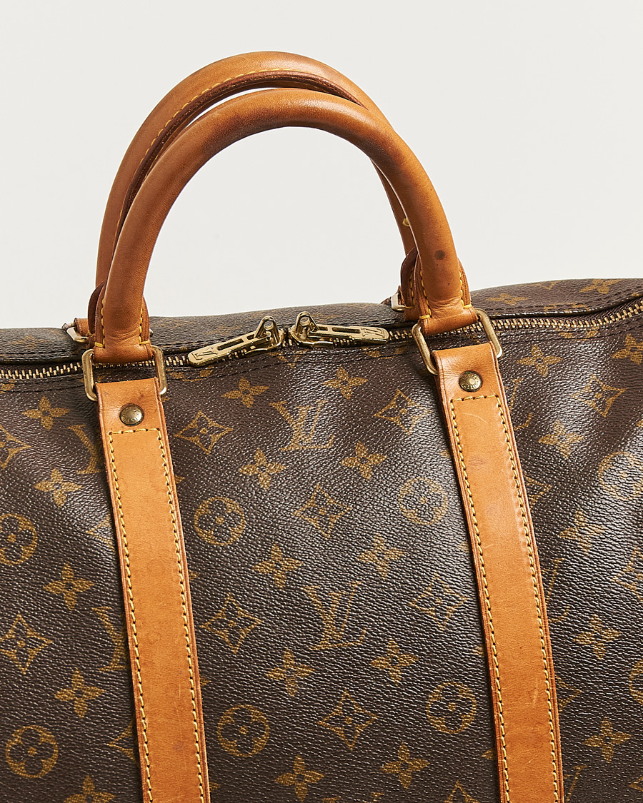 Men | Pre-Owned & Vintage Bags | Louis Vuitton Pre-Owned | Keepall Bandouliére 55 Monogram