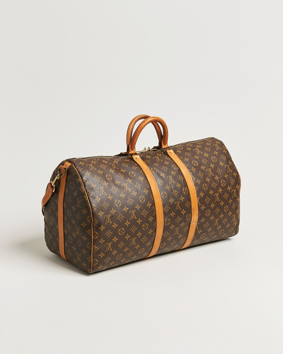 Men | Pre-Owned & Vintage Bags | Louis Vuitton Pre-Owned | Keepall Bandouliére 55 Monogram