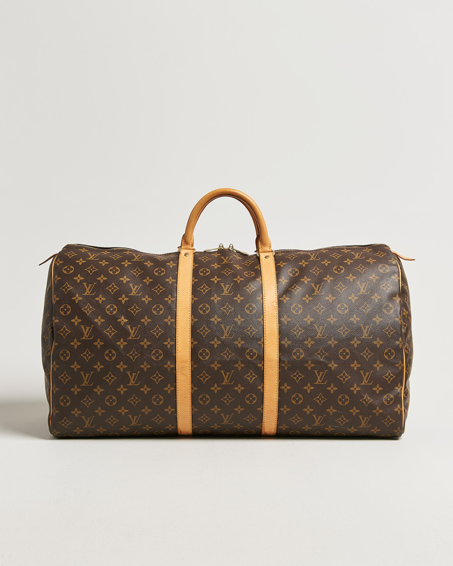 Men | Pre-Owned & Vintage Bags | Louis Vuitton Pre-Owned | Keepall 60 Monogram