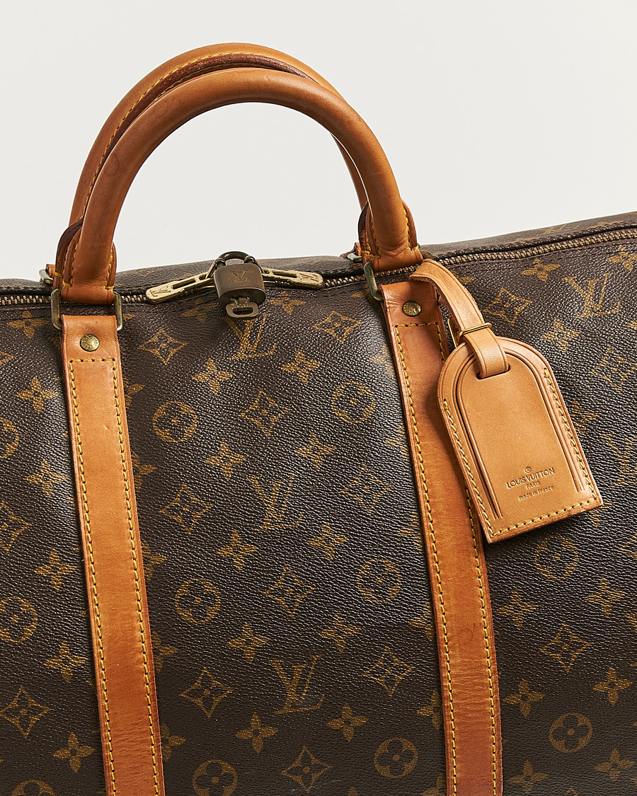 Men | Pre-Owned & Vintage Bags | Louis Vuitton Pre-Owned | Keepall 60 Monogram