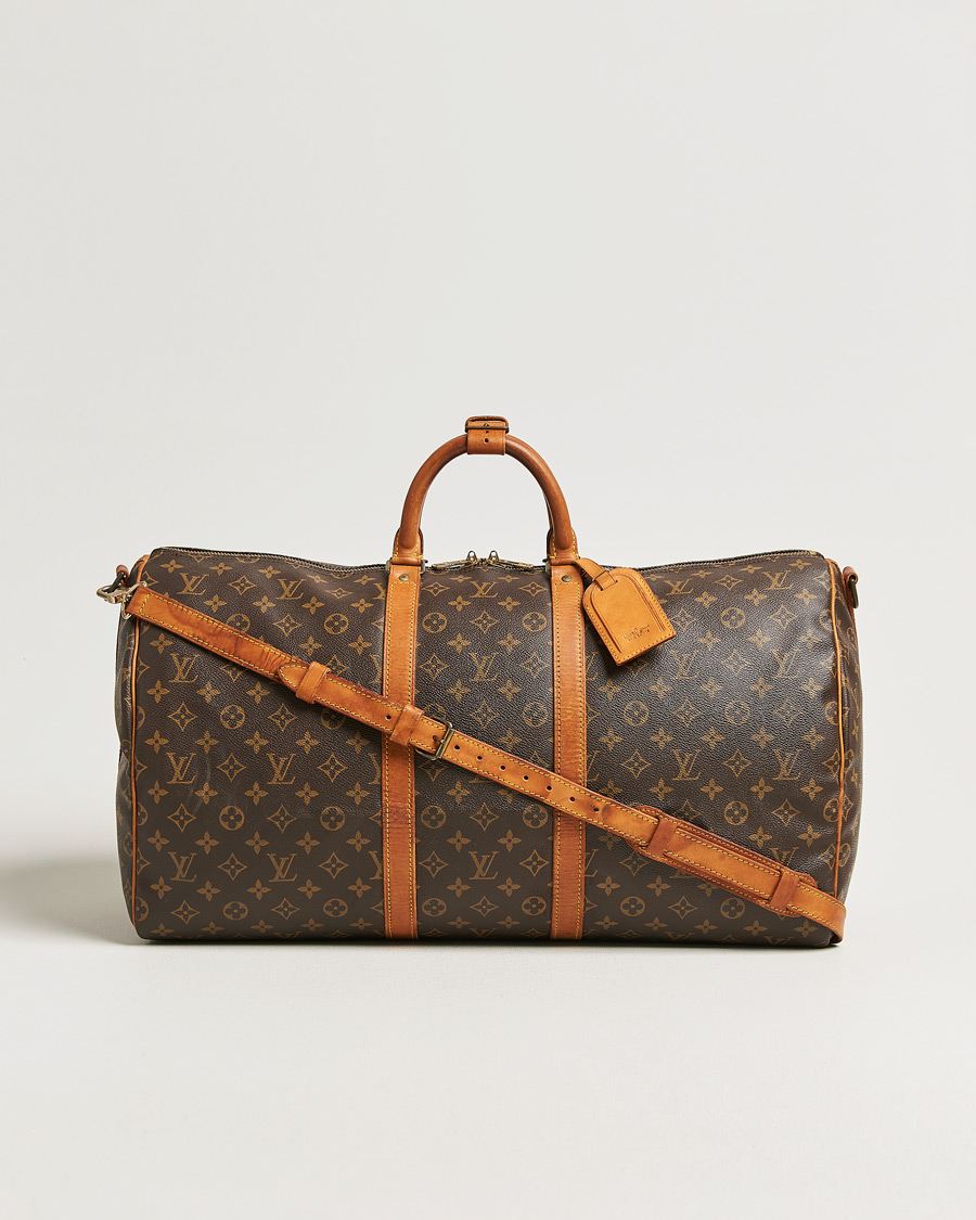Men | Pre-Owned & Vintage Bags | Louis Vuitton Pre-Owned | Keepall Bandouliére 55 Monogram