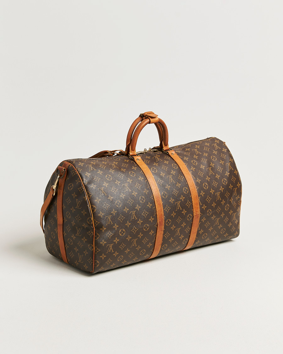 Men | Pre-Owned & Vintage Bags | Louis Vuitton Pre-Owned | Keepall Bandouliére 55 Monogram