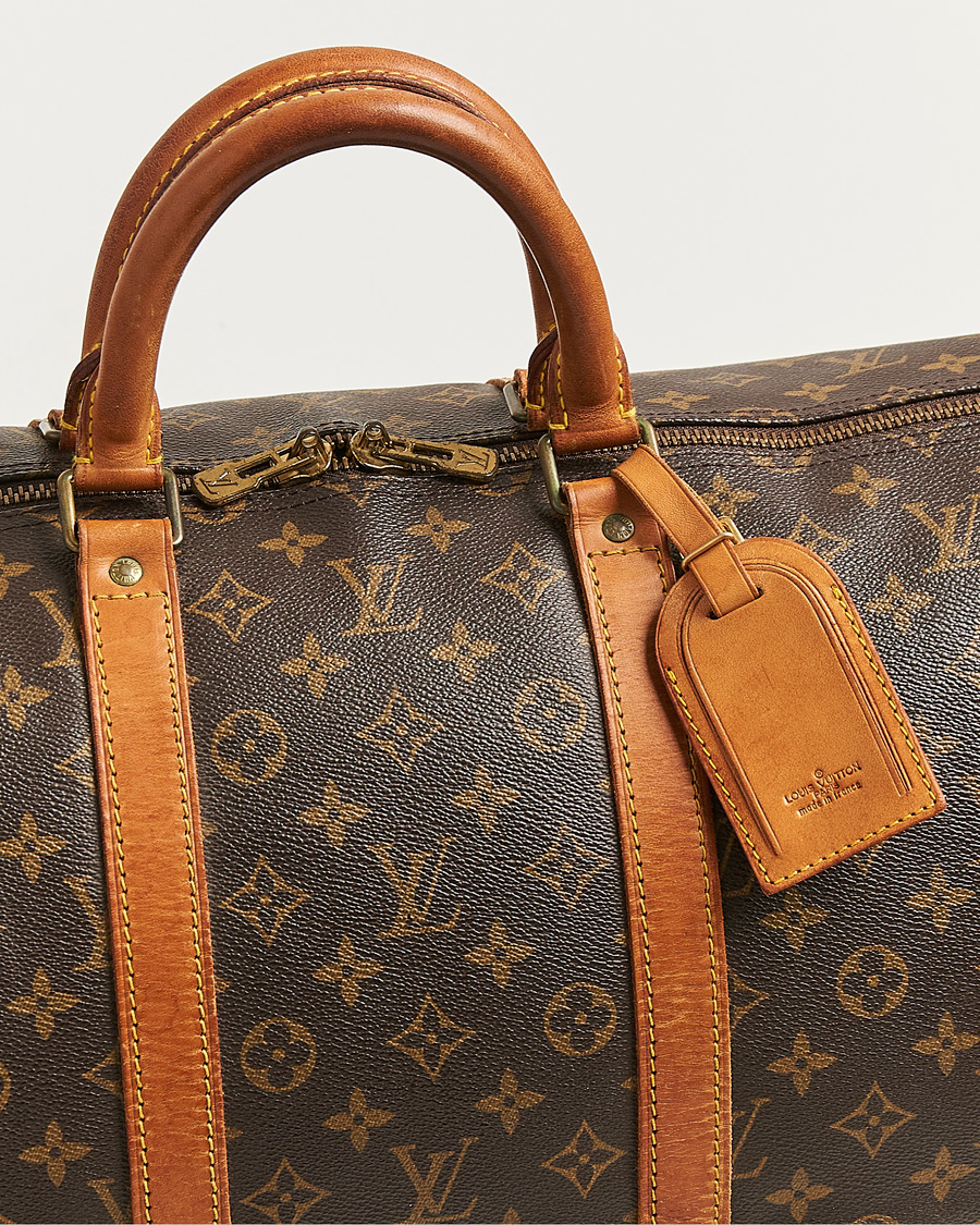 Men | Pre-Owned & Vintage Bags | Louis Vuitton Pre-Owned | Keepall Bandouliére 55 Monogram