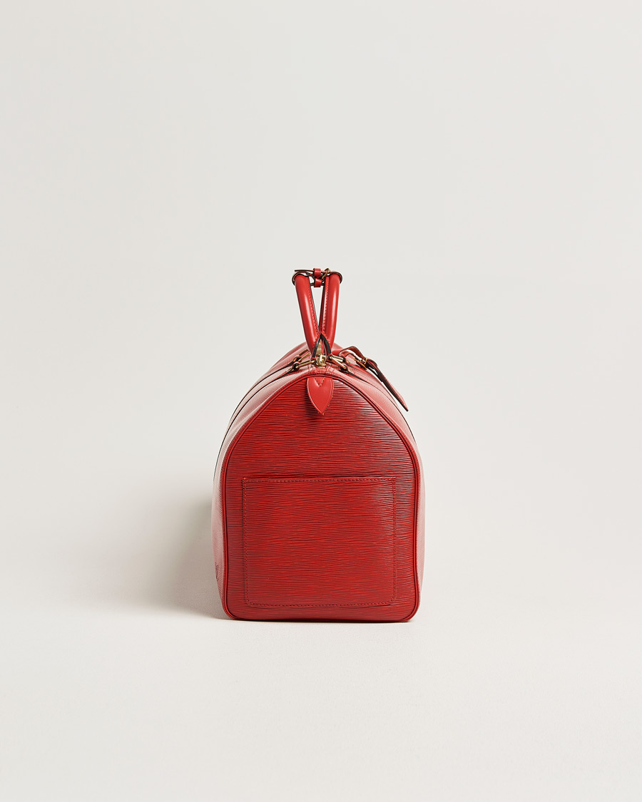 Men | Pre-Owned & Vintage Bags | Louis Vuitton Pre-Owned | Keepall 50 Epi Leather Red