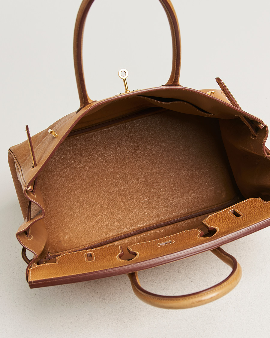 Men | Pre-Owned & Vintage Bags | Hermès Pre-Owned | Birkin 35 Ardennes Gold