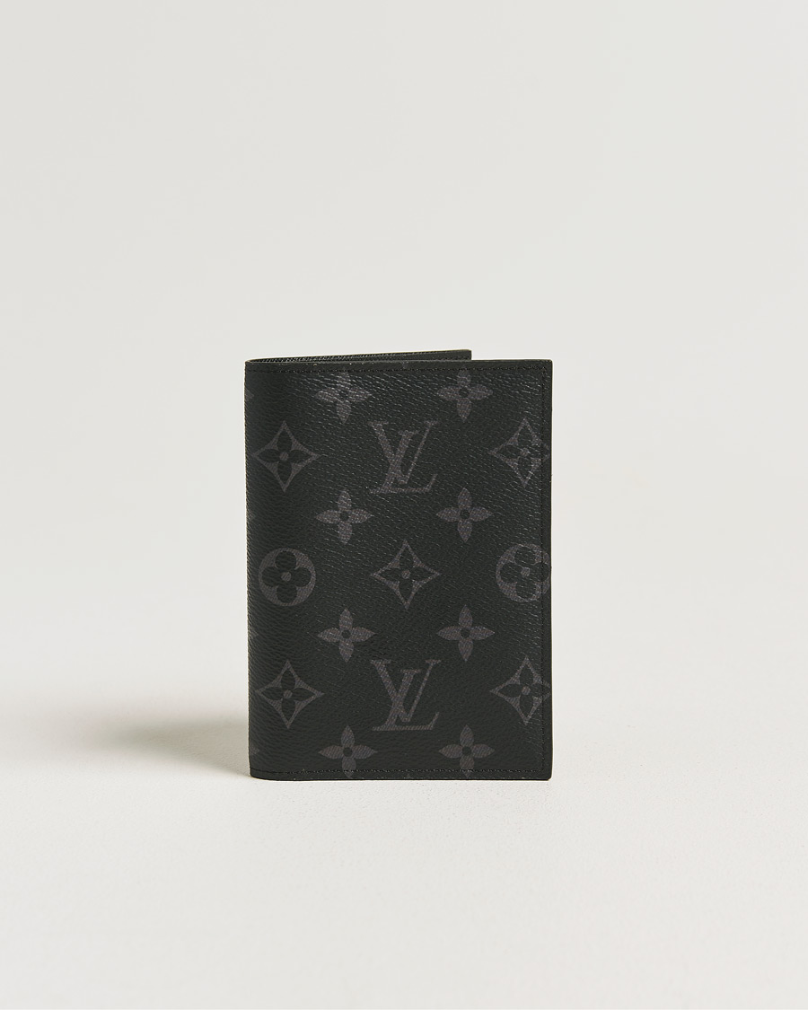 Men | Pre-Owned & Vintage Bags | Louis Vuitton Pre-Owned | Passport Cover Monogram Eclipse