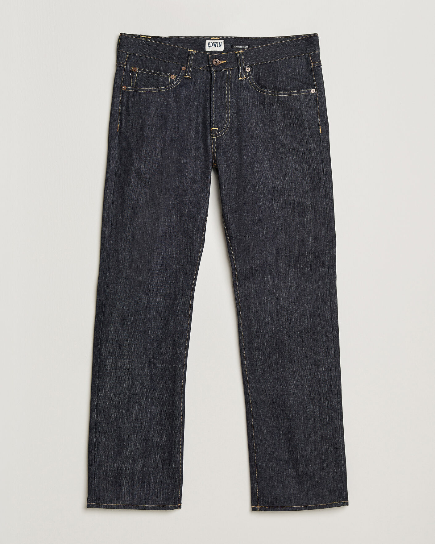 Men |  | EDWIN | No.47 Regular Straight Selvage Jeans Unwashed