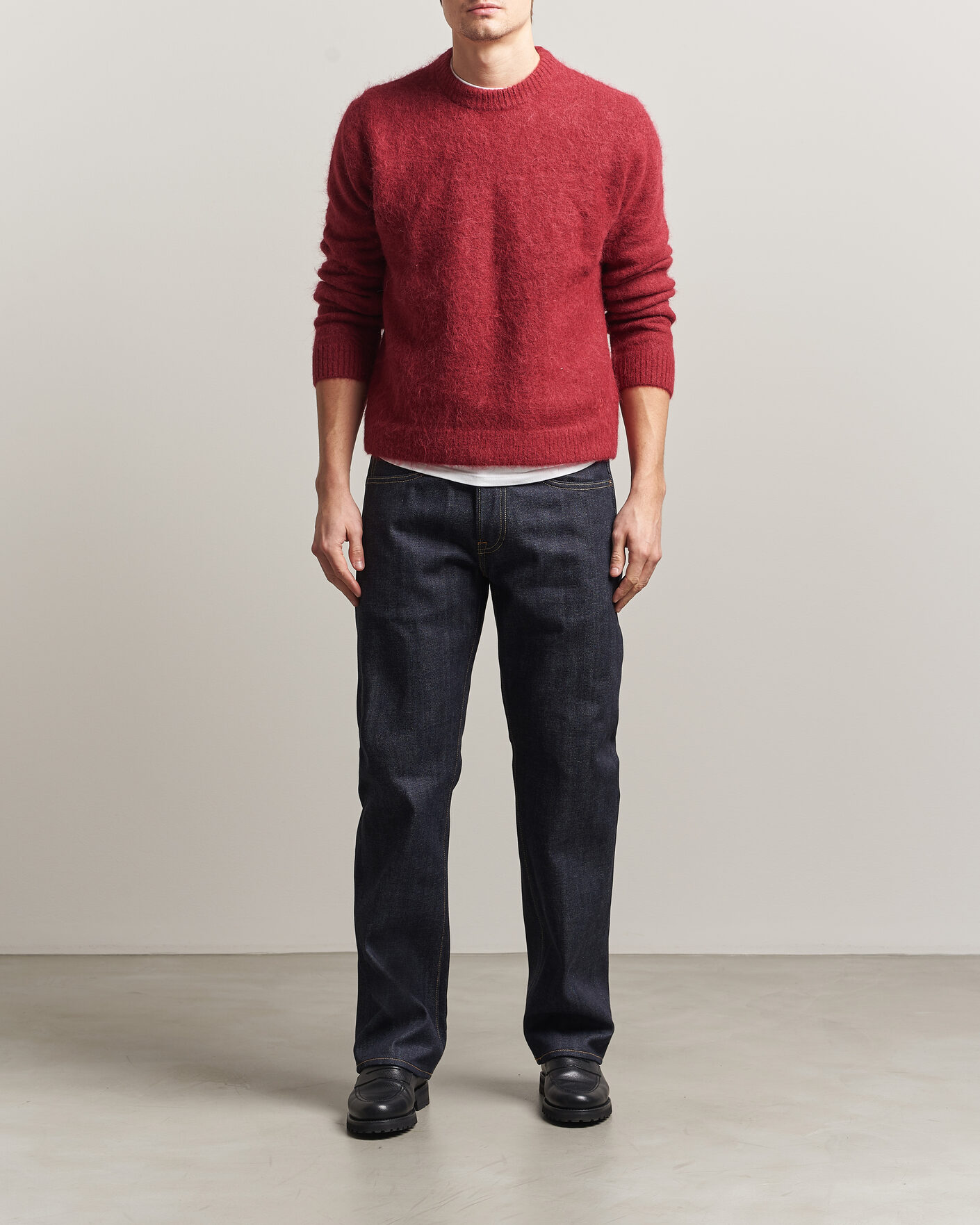 Men | Jeans | EDWIN | No.47 Regular Straight Selvage Jeans Unwashed