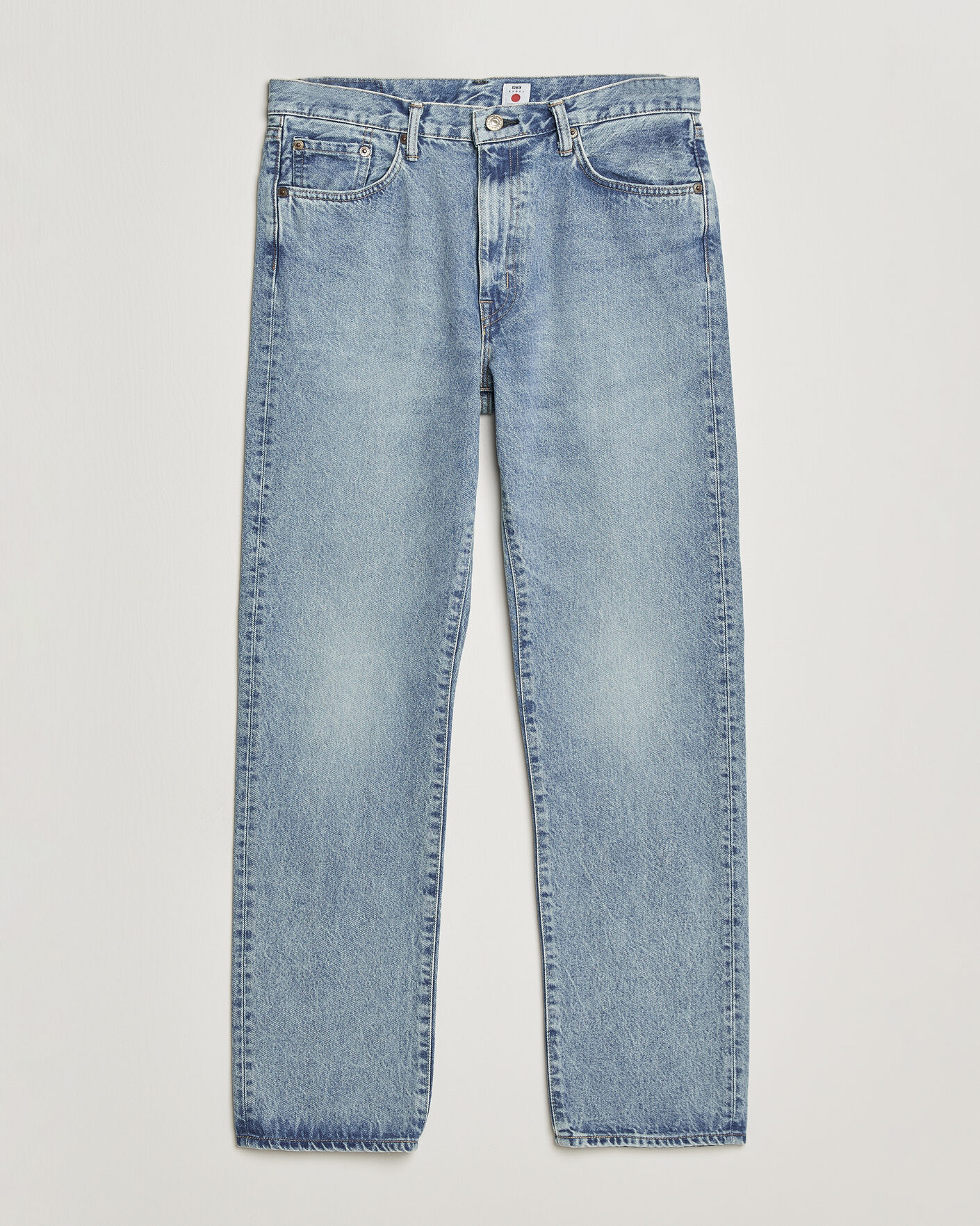 Men | Trousers | EDWIN | Regular Straight Jeans Used Light Blue