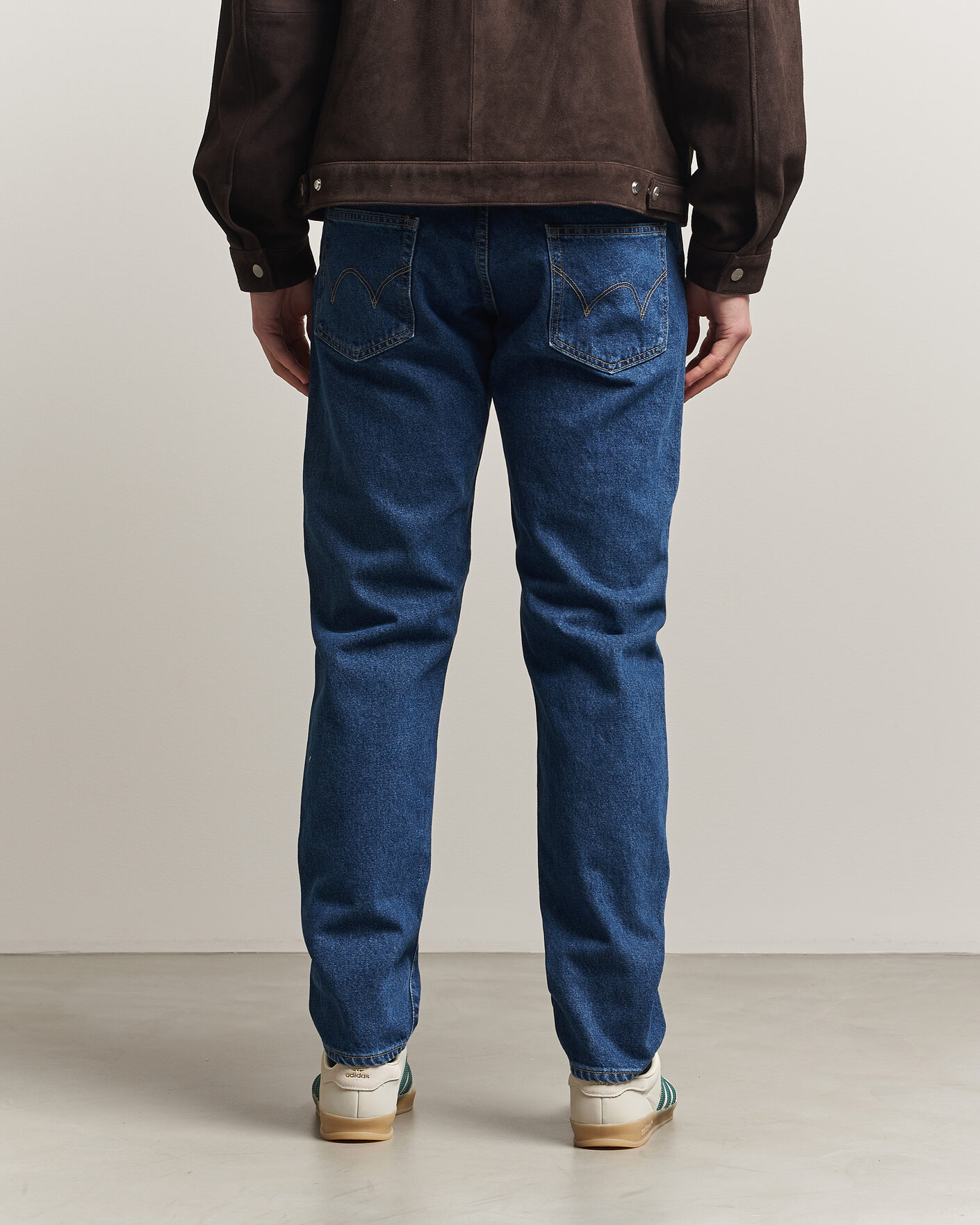 Men | Jeans | EDWIN | Regular Tapered Jeans Used Mid Blue