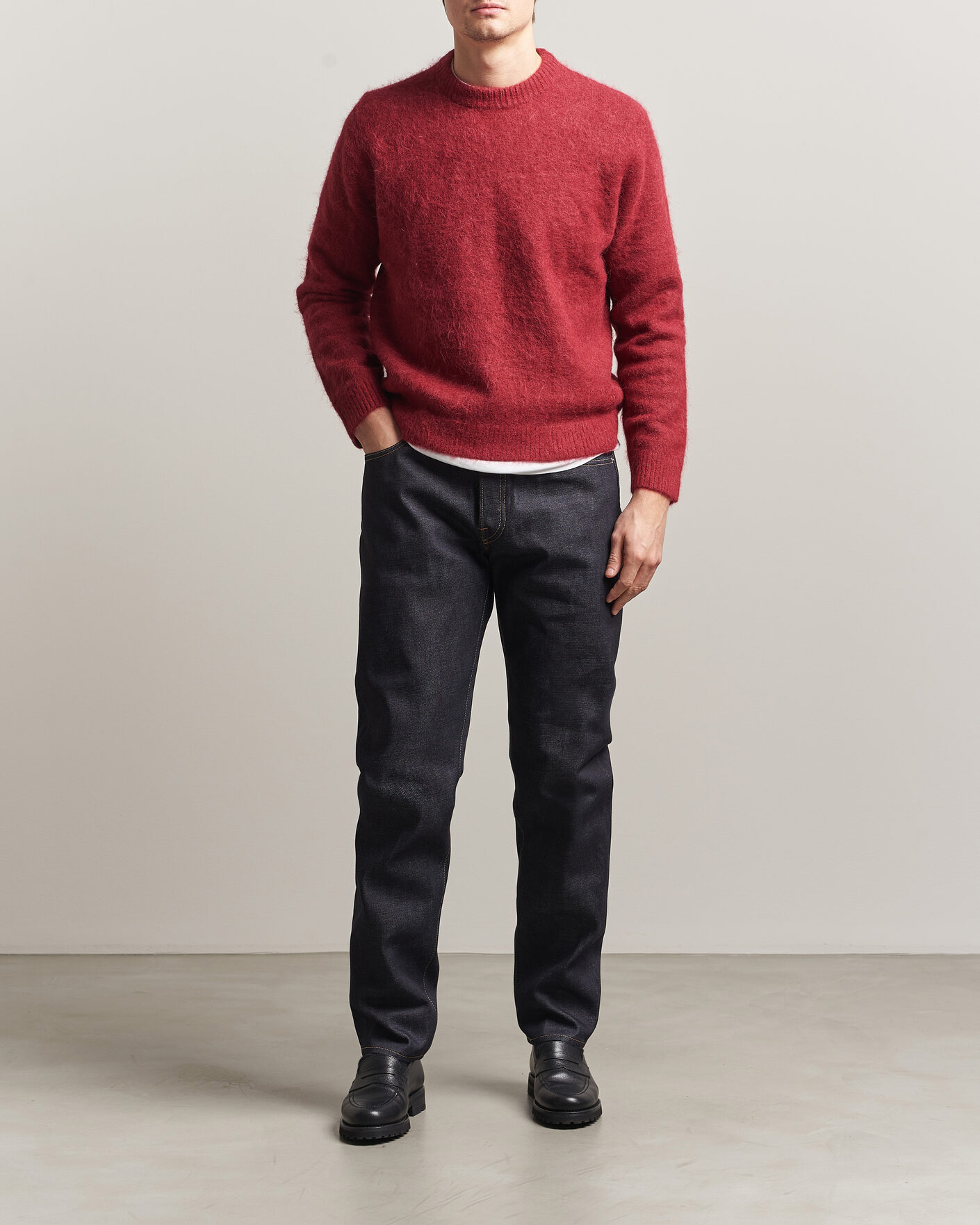 Men | Jeans | EDWIN | Regular Tapered Selvage Jeans Unwashed