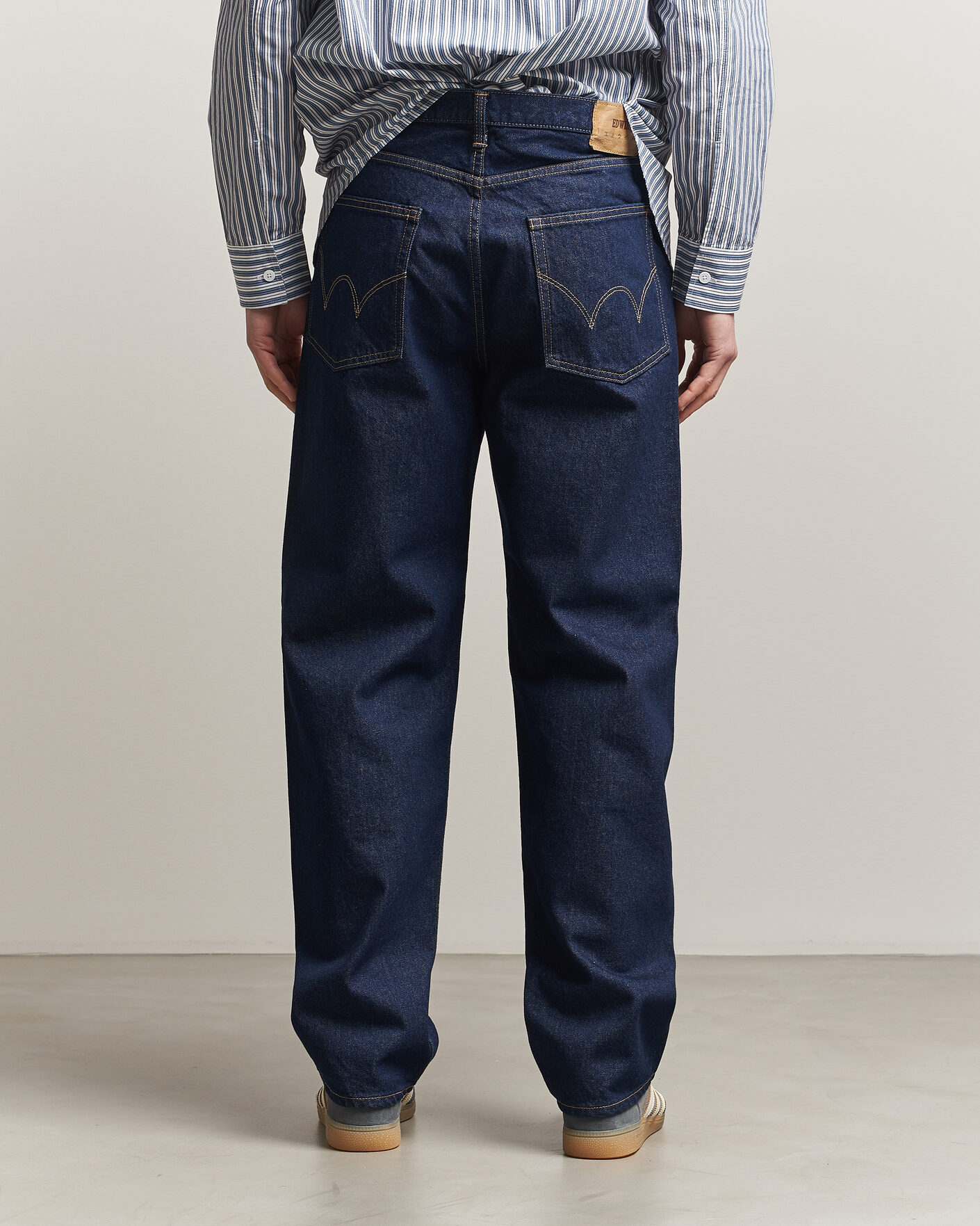 Men | Jeans | EDWIN | Loose Straight Jeans Blue Rinsed