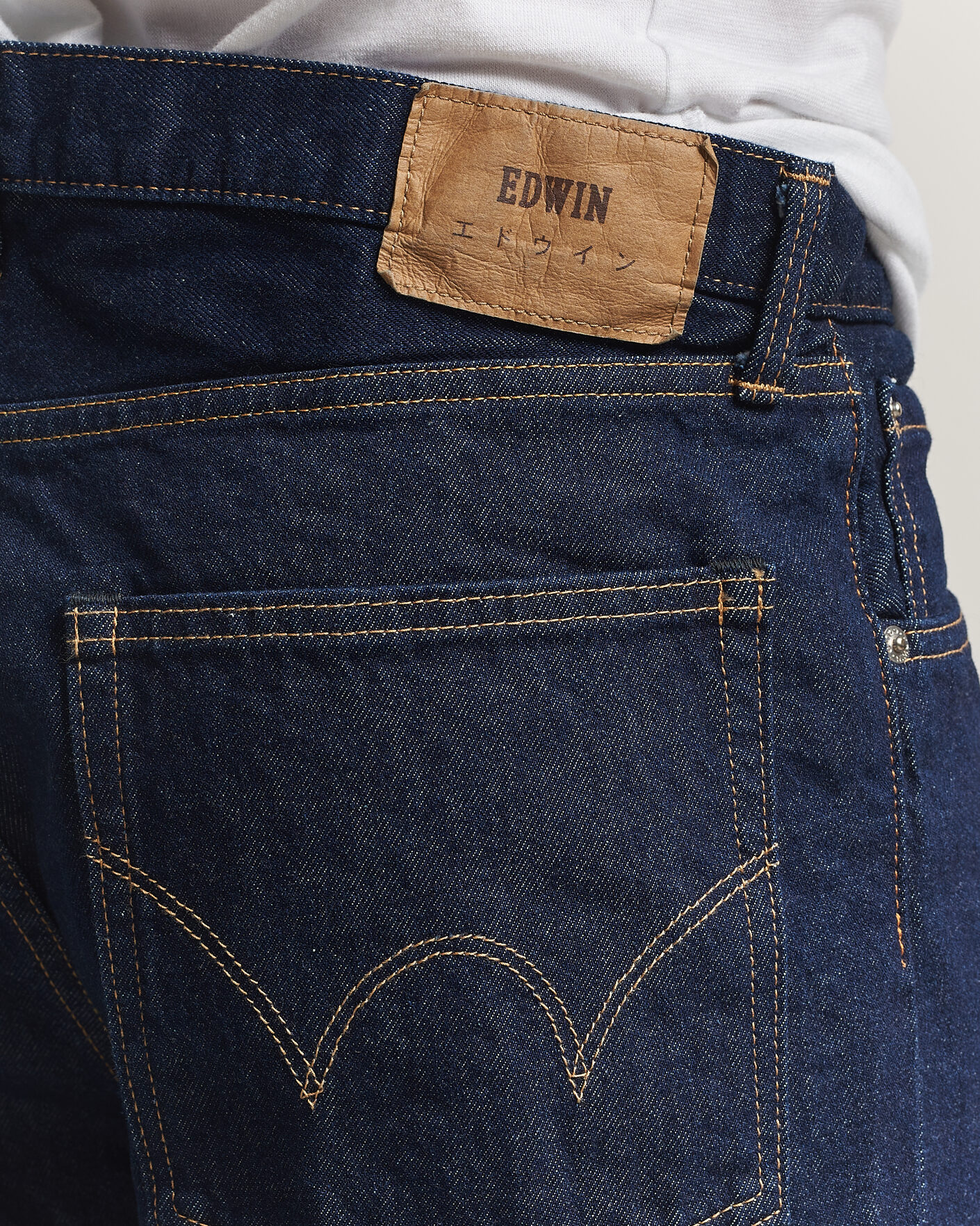 Men | Jeans | EDWIN | Loose Straight Jeans Blue Rinsed