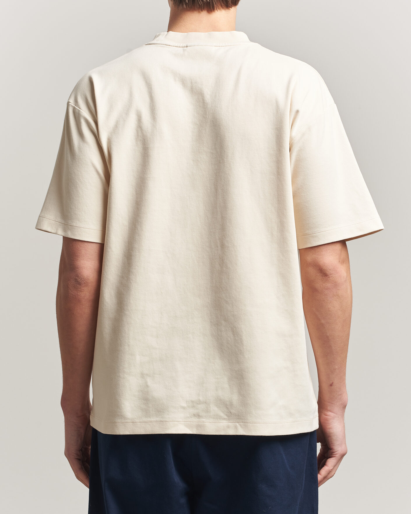 Men | T-Shirts | Drôle de Monsieur | Classic Slogan T-Shirt Sand