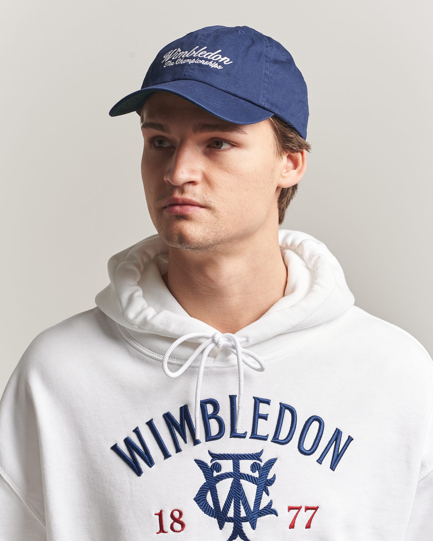 Men | Hats & Caps | Polo Ralph Lauren | Wimbledon Cap Refined Navy