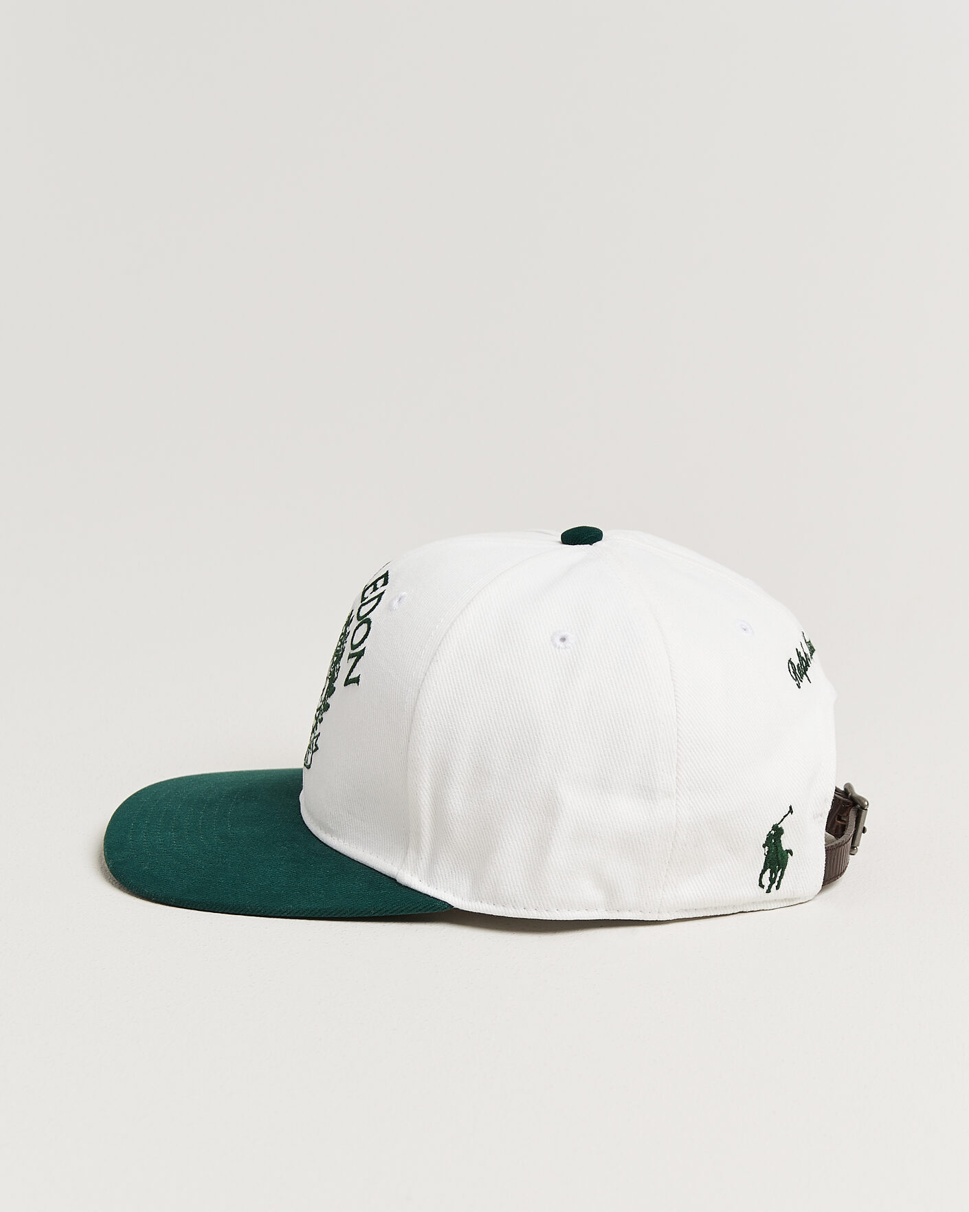 Men | Hats & Caps | Polo Ralph Lauren | Wimbledon Cap White/Moss Agate