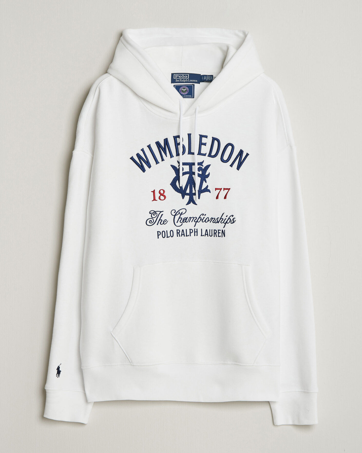 Men | Sweaters & Knitwear | Polo Ralph Lauren | Wimbledon Hoodie White